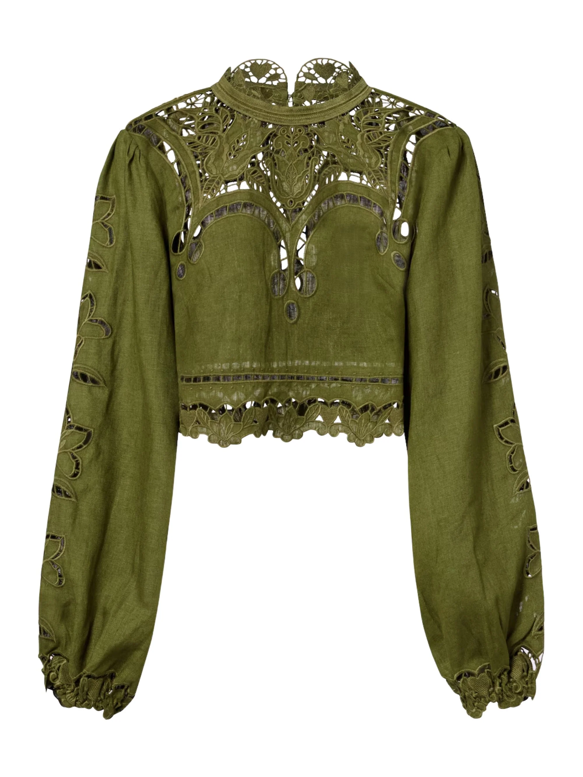 FARM RIO Majestic Garden Richelieu Shirt - Long Sleeve