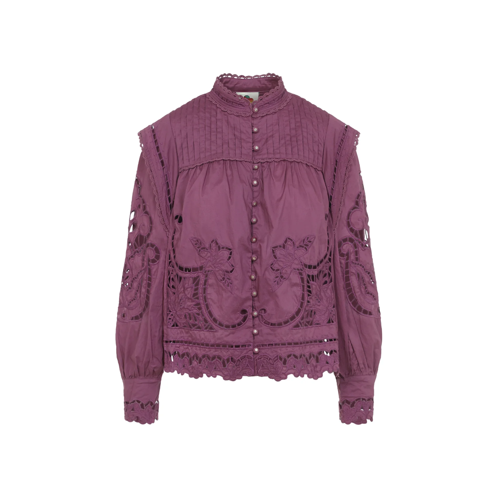 Farm Rio Mini Richelieu Blouse for Women - Image 4