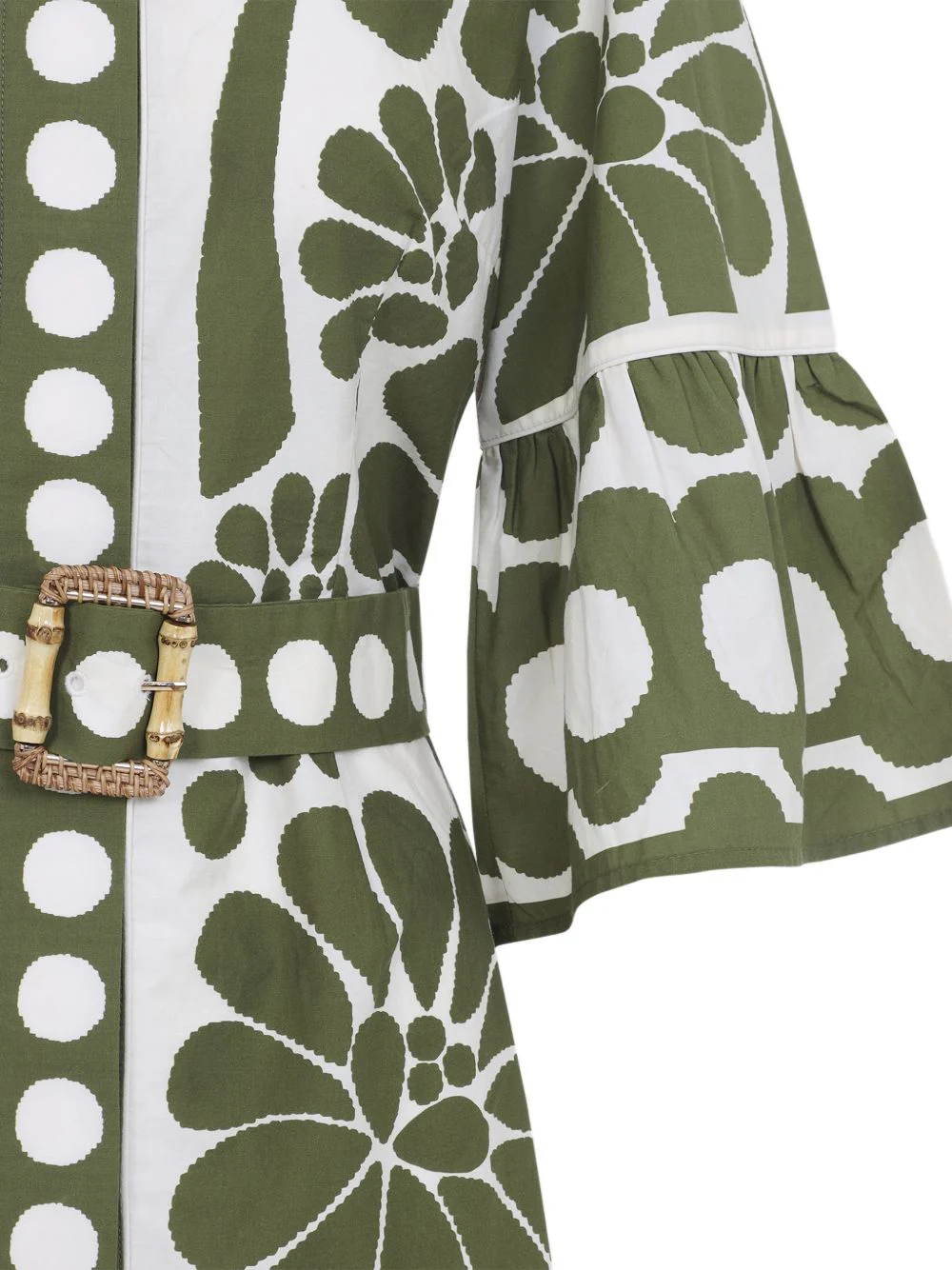 FARM RIO Palermo Belted Organic Cotton Mini Dress - Image 7
