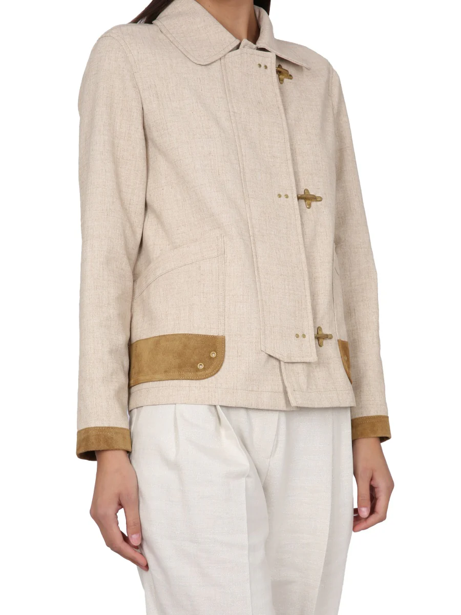 FAY 3 Hooks Unlined Jacket - Image 4