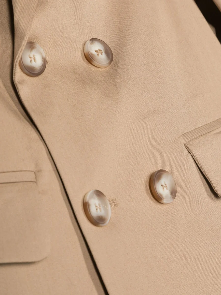 FAY Kids Double-breasted Long-sleeve Blazer - Image 3