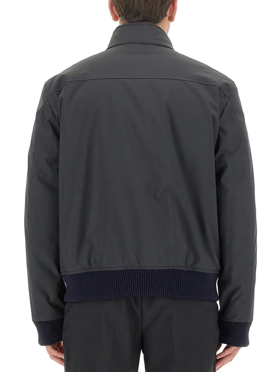FAY Mock-neck Zip-up Bomber Jacket - Image 2