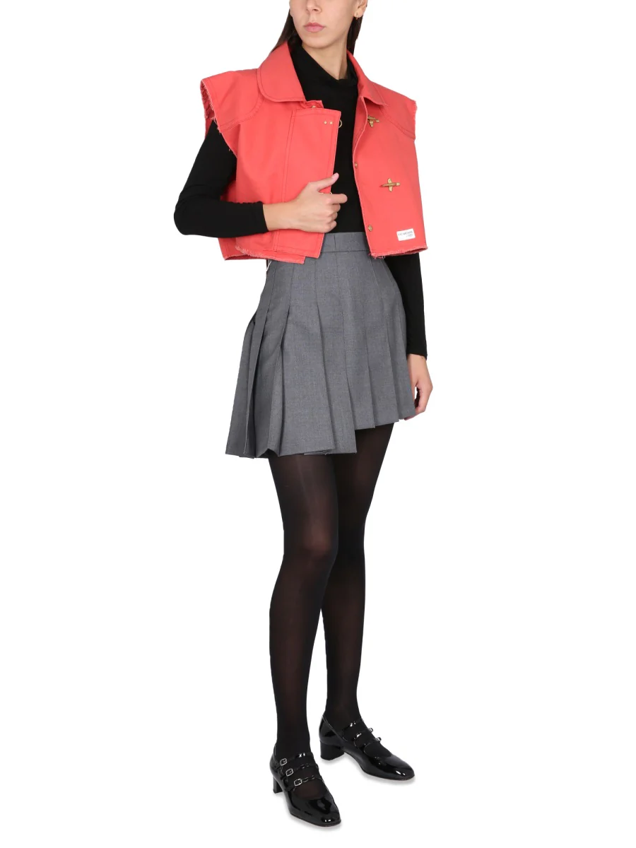 FAY TWO-HOOK VEST with FRAYED PROFILES - Image 2
