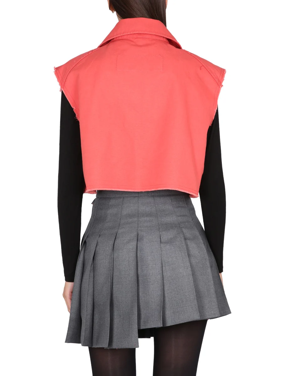 FAY TWO-HOOK VEST with FRAYED PROFILES - Image 3