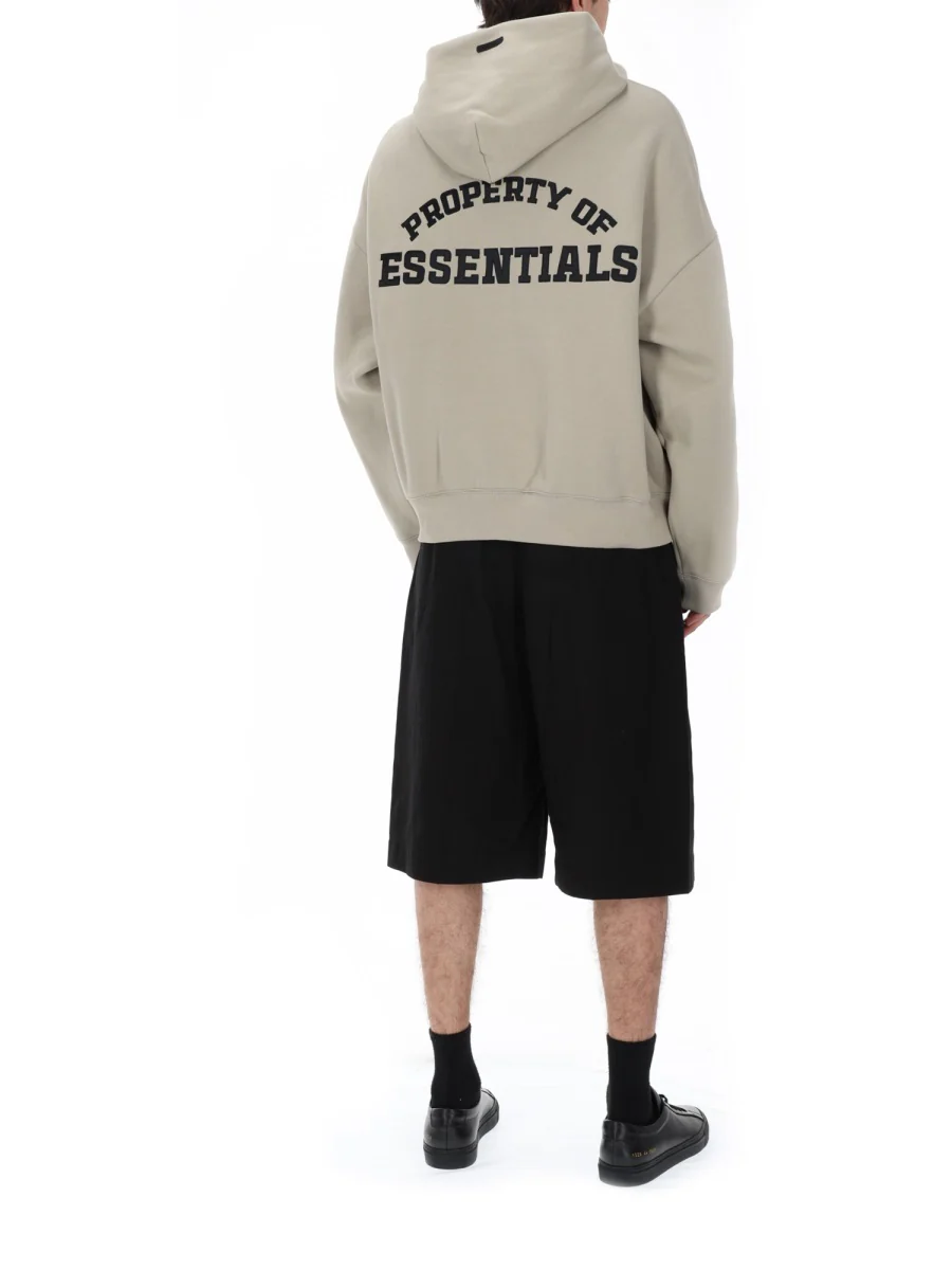 Fear Of God Essentials Men's Zip-Up Sweatshirt with High Collar - Image 2
