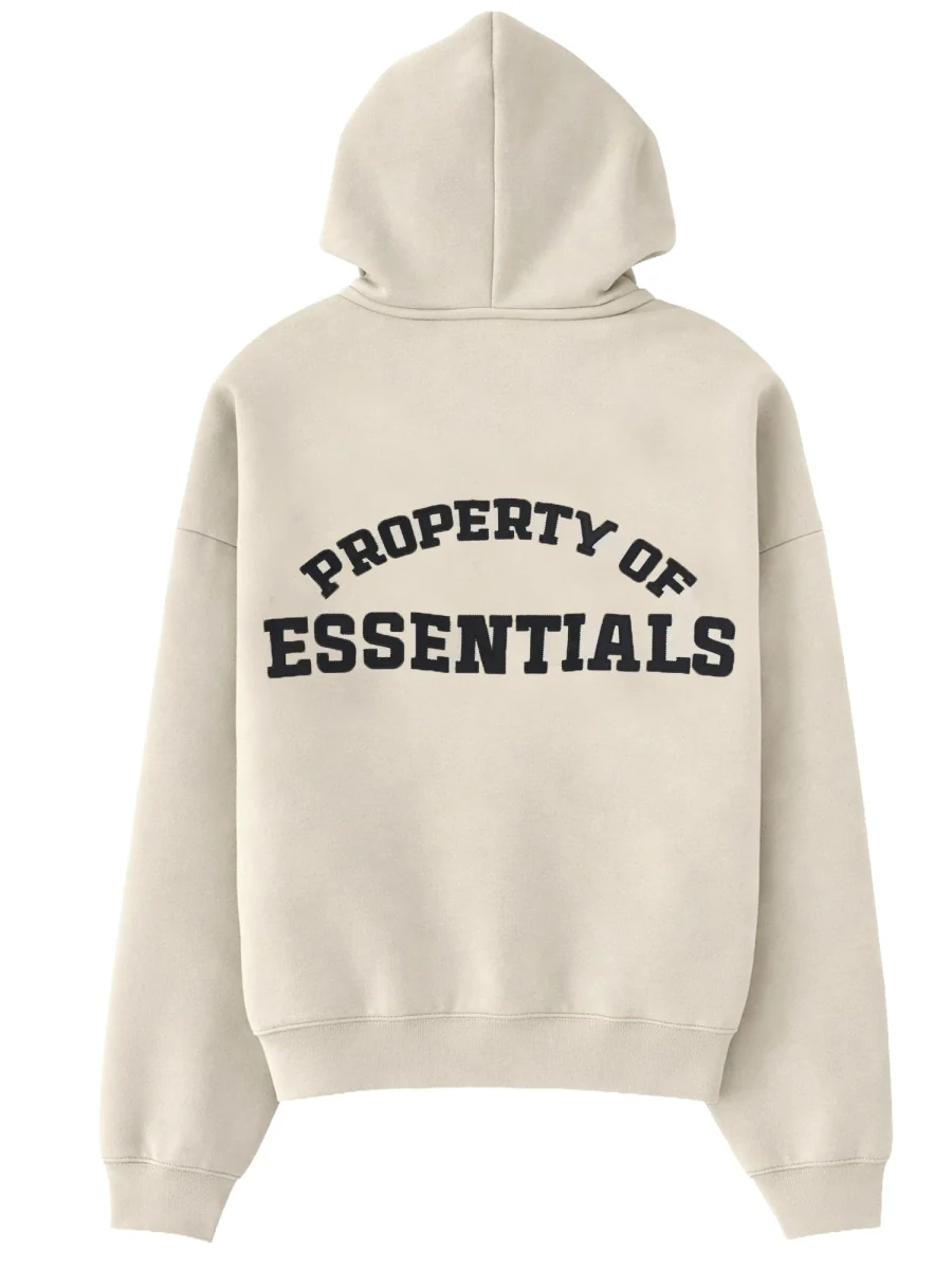 Fear Of God Essentials Men's Zip-Up Sweatshirt with High Collar - Image 3