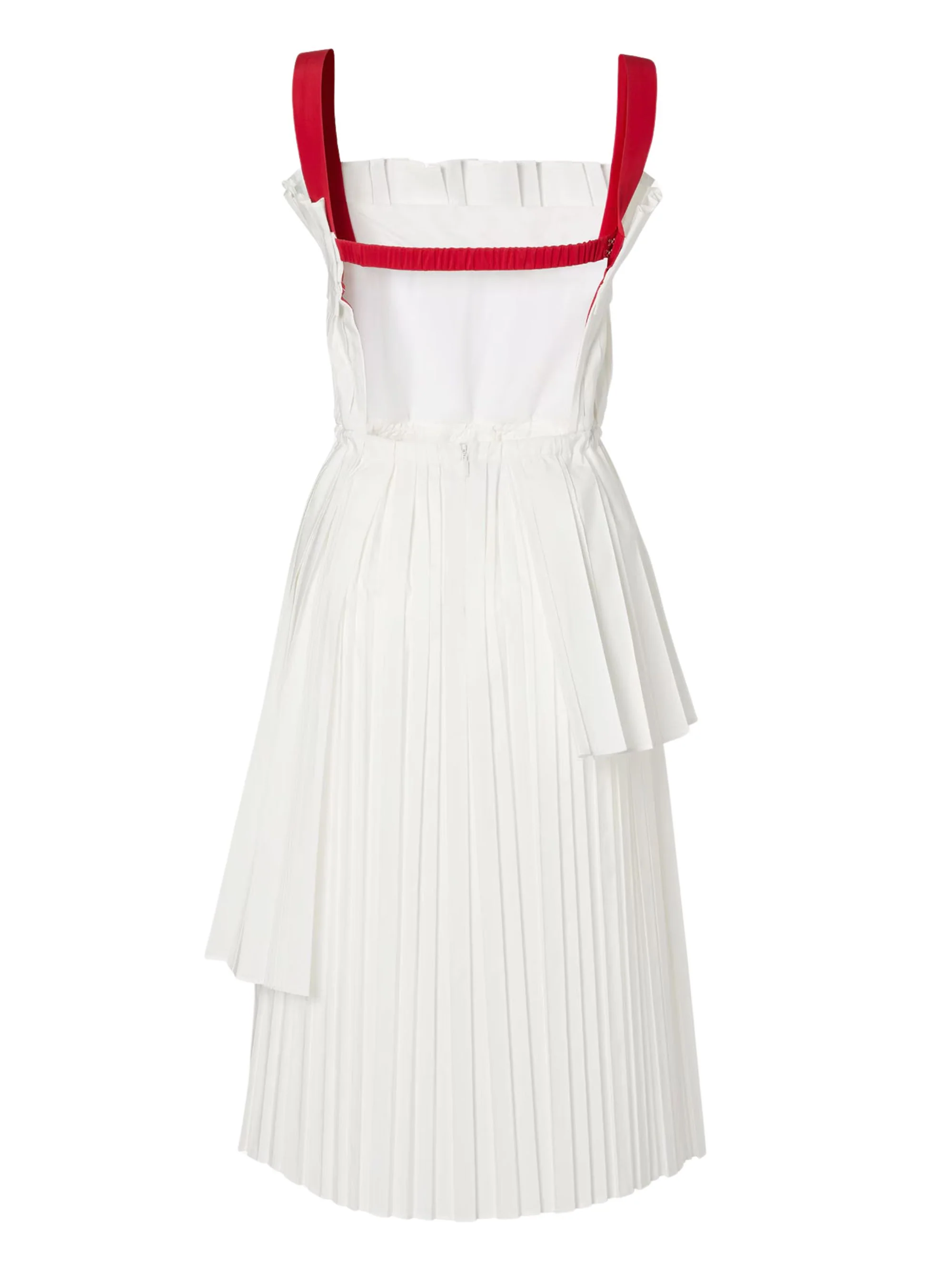Fendi Asymmetrical Panel Mini Dress with Adjustable Drawstring Waist - Image 2