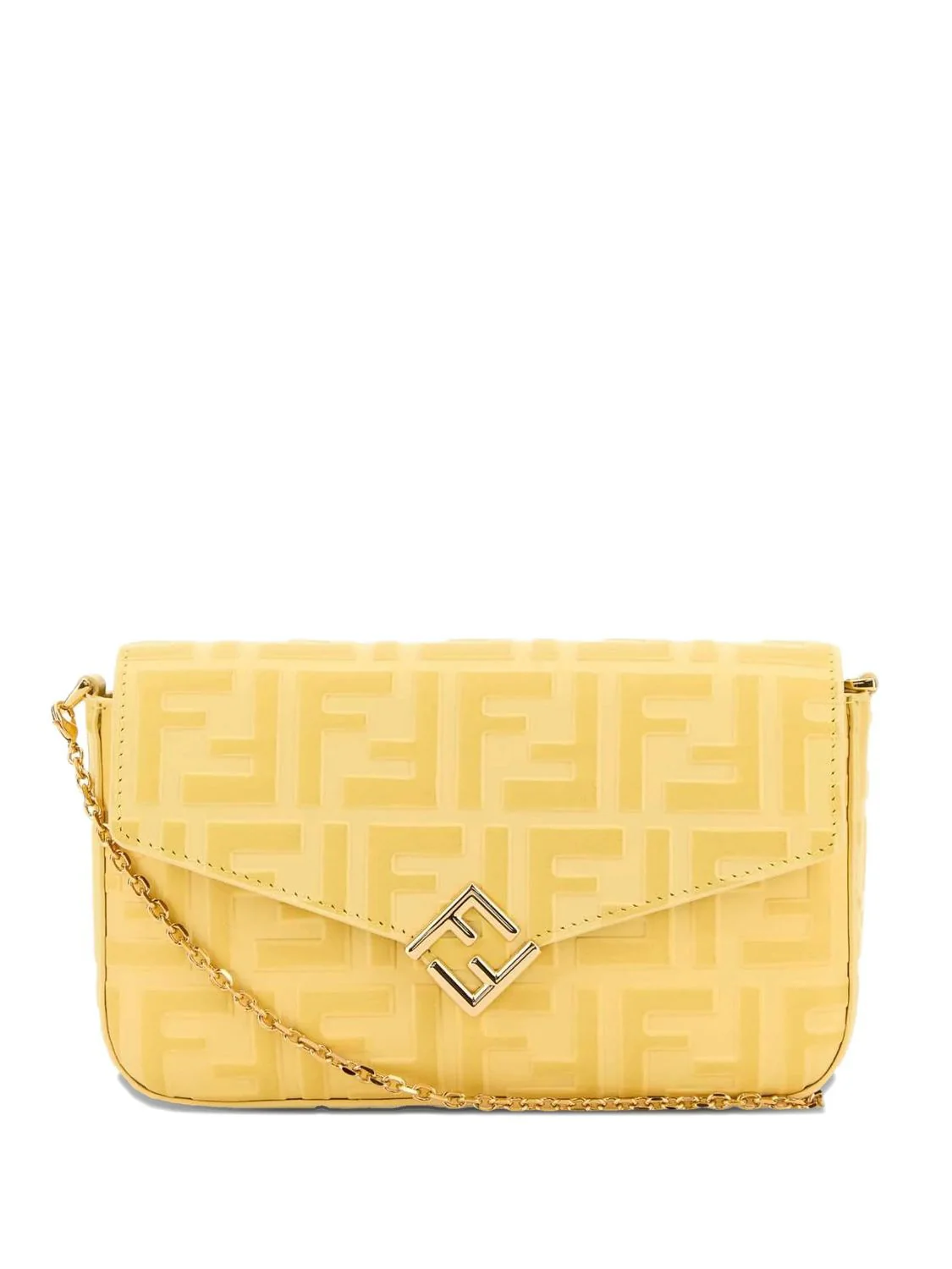 FENDI FF Diamonds Wallet on Chain Leather - Image 2