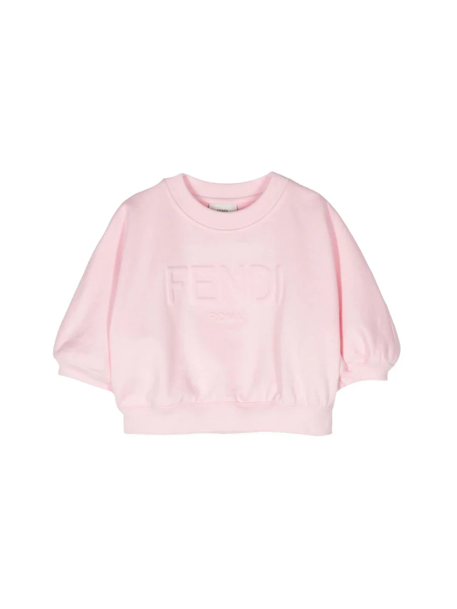 FENDI Girls Cotton Adore Sweatshirt