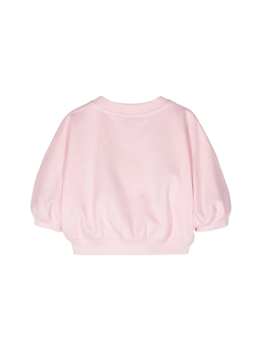 FENDI Girls Cotton Adore Sweatshirt - Image 2