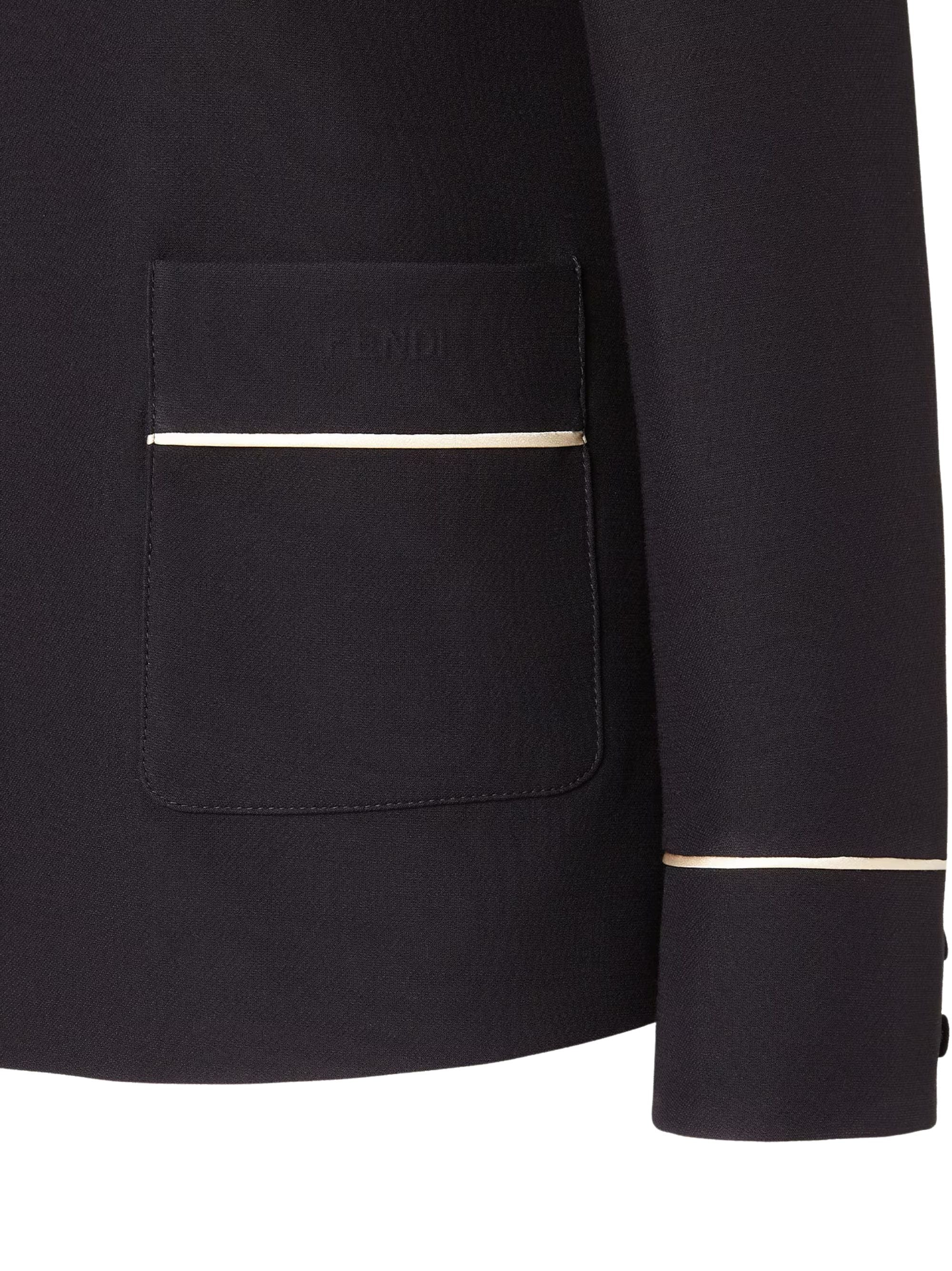 Fendi Jacket Wool and Silk - Image 3