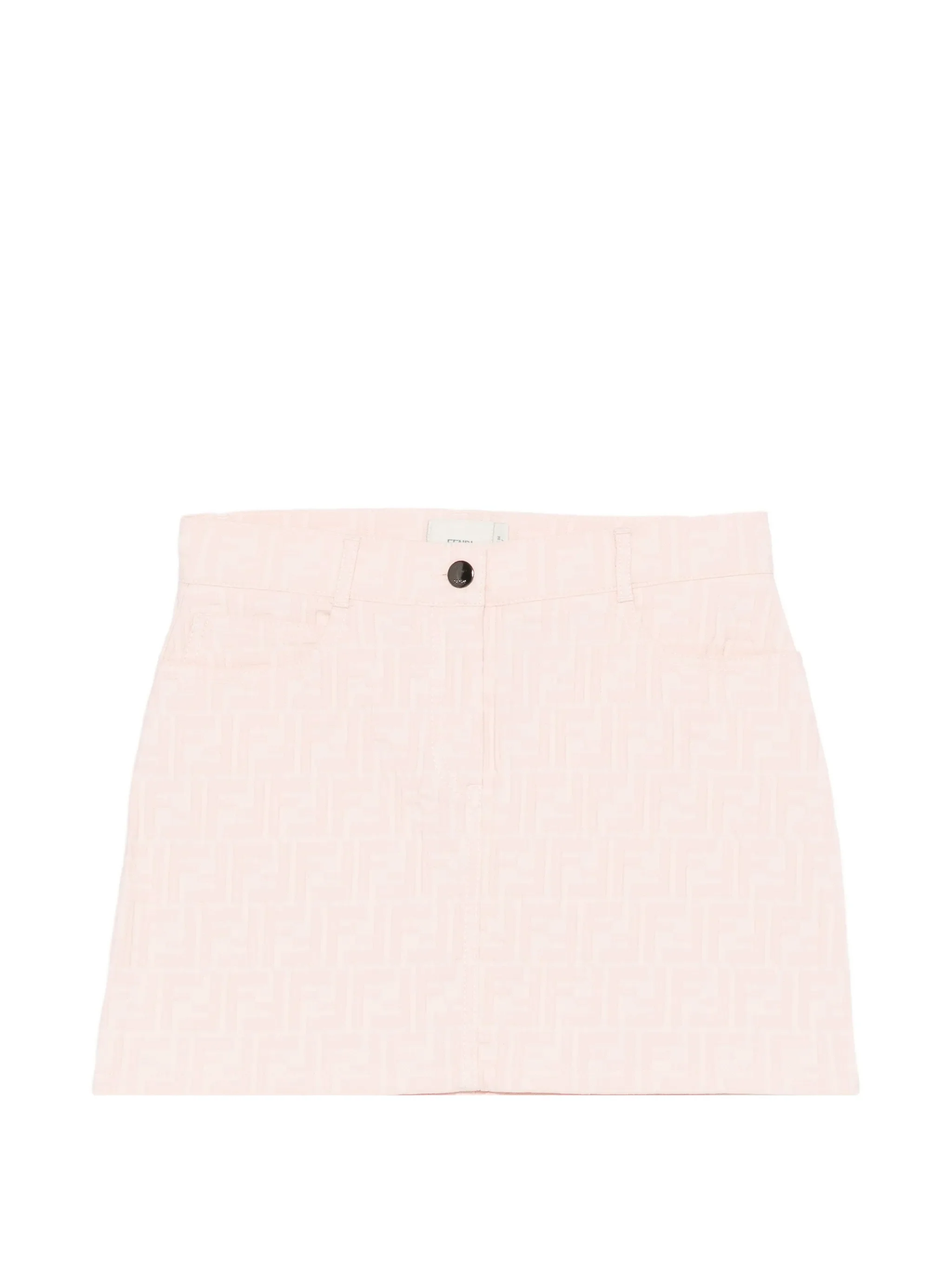 Fendi Kids Girls' Mini FF Skirt with Pockets