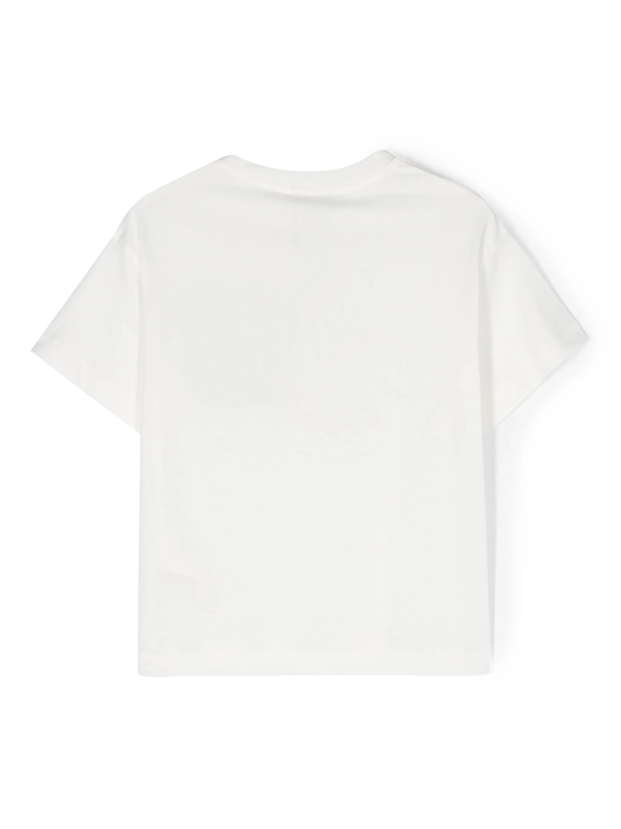 Fendi Kids Junior Mini T-shirt with Jacquard Pocket and Logo - Image 2
