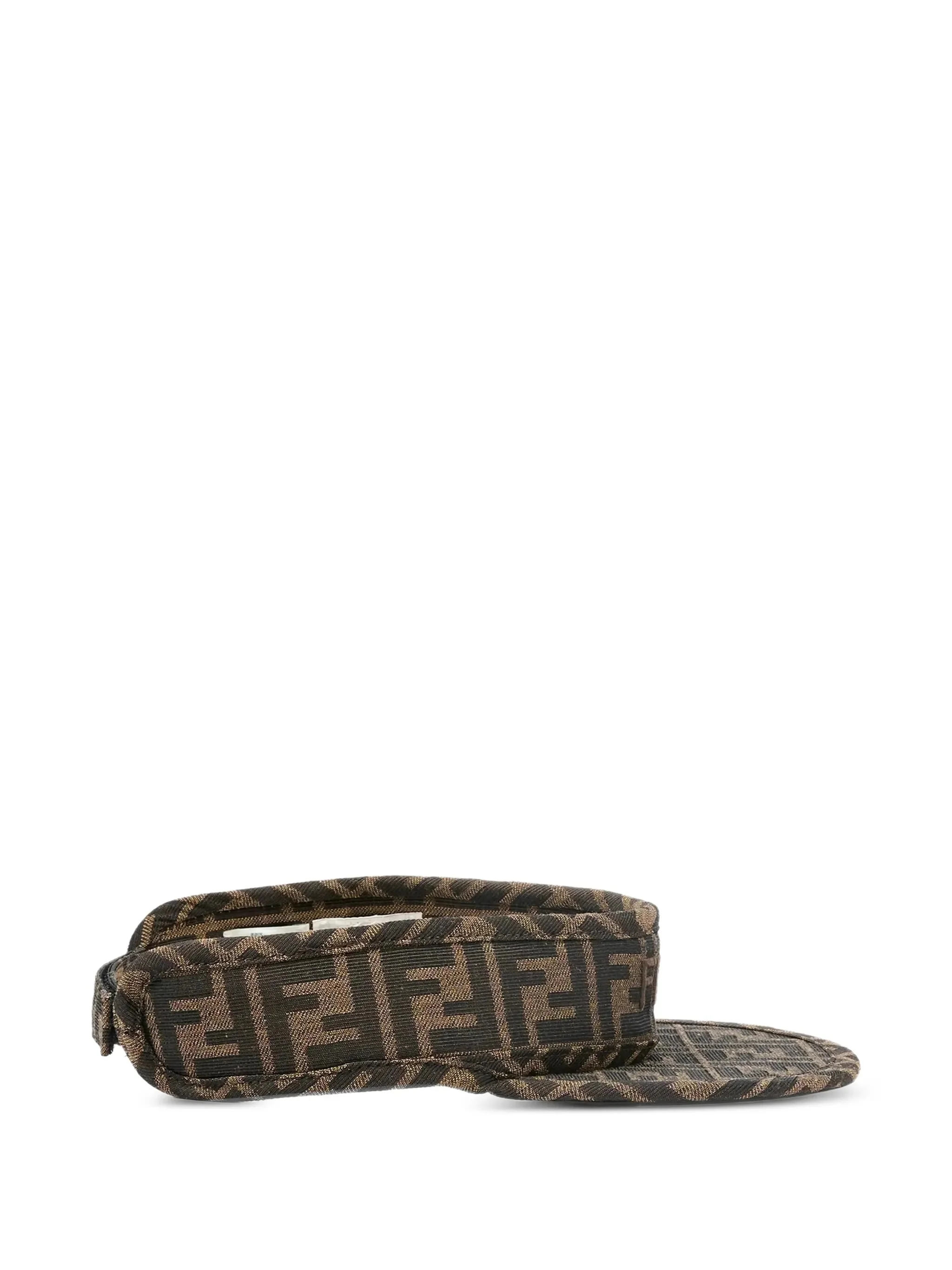 Fendi Kids Kids' FF Mini Visor with Back Closure - Image 3