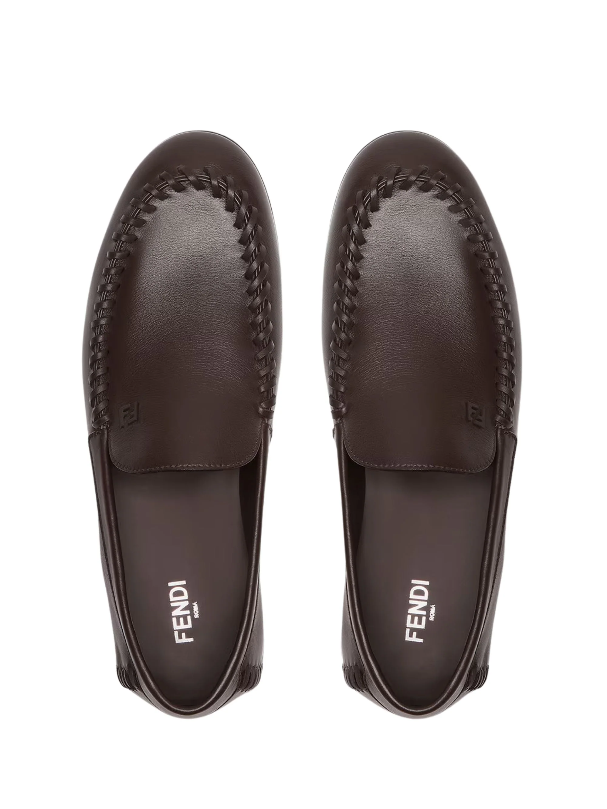 Fendi Loafers Leather - Image 5