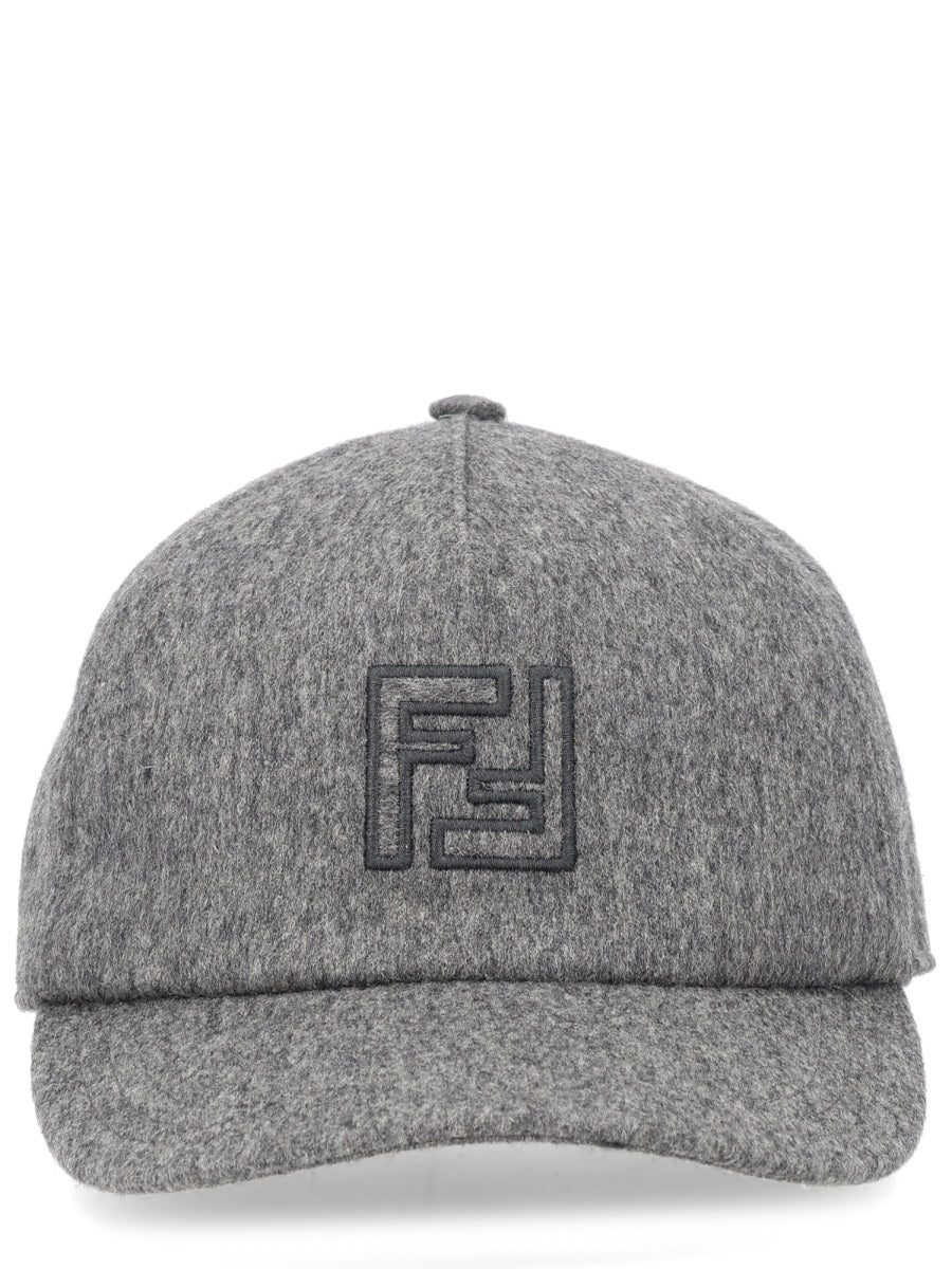 Fendi Luxurious Wool-Cashmere Blend Hat for Men