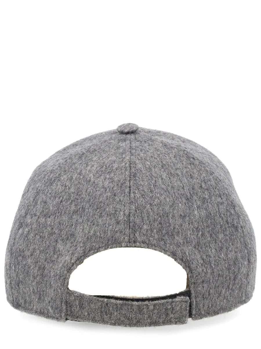 Fendi Luxurious Wool-Cashmere Blend Hat for Men - Image 2