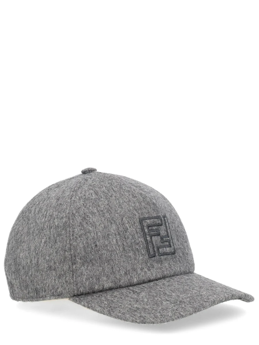 Fendi Luxurious Wool-Cashmere Blend Hat for Men - Image 3