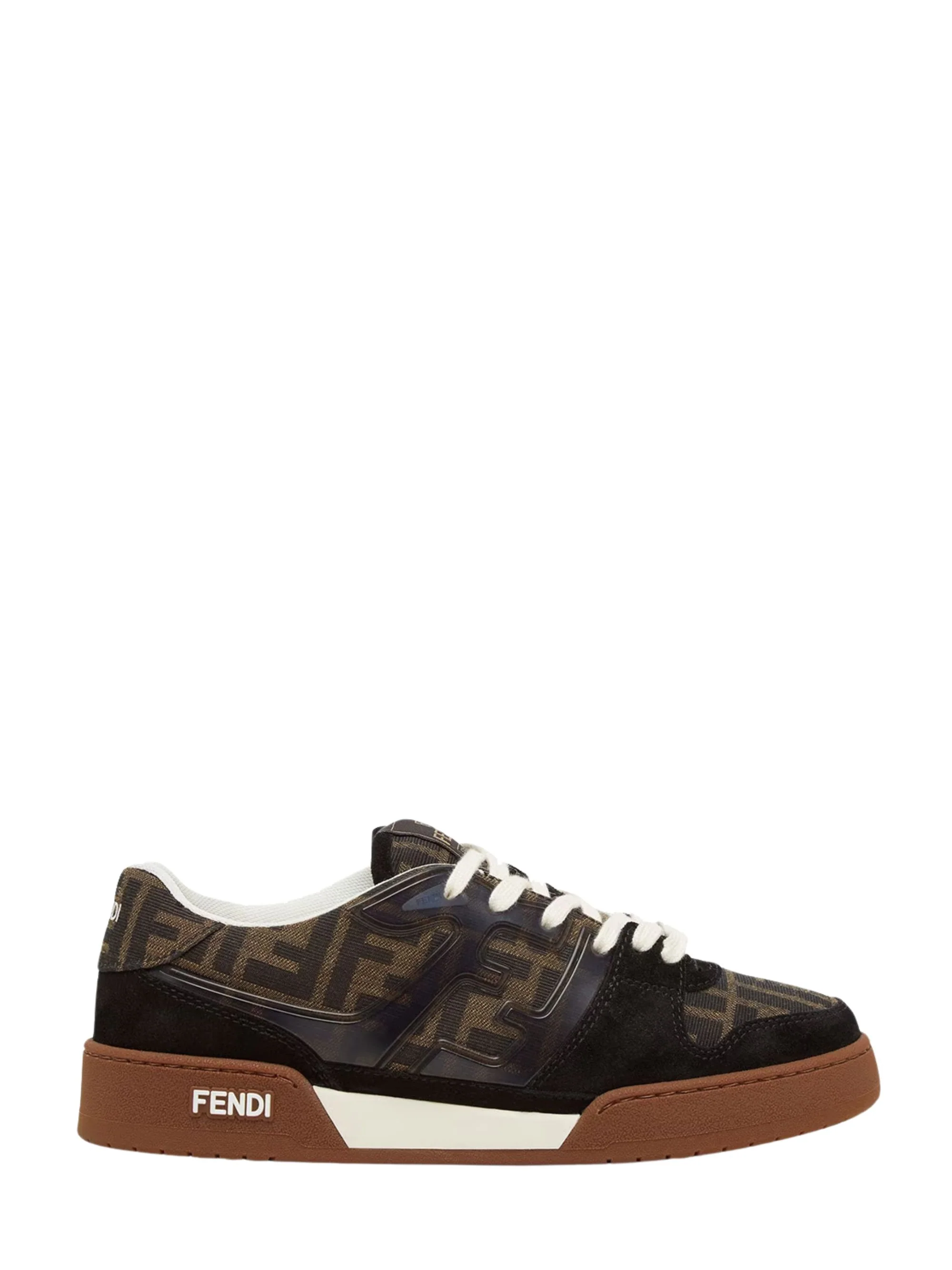 Fendi Match Lace-up Trainers