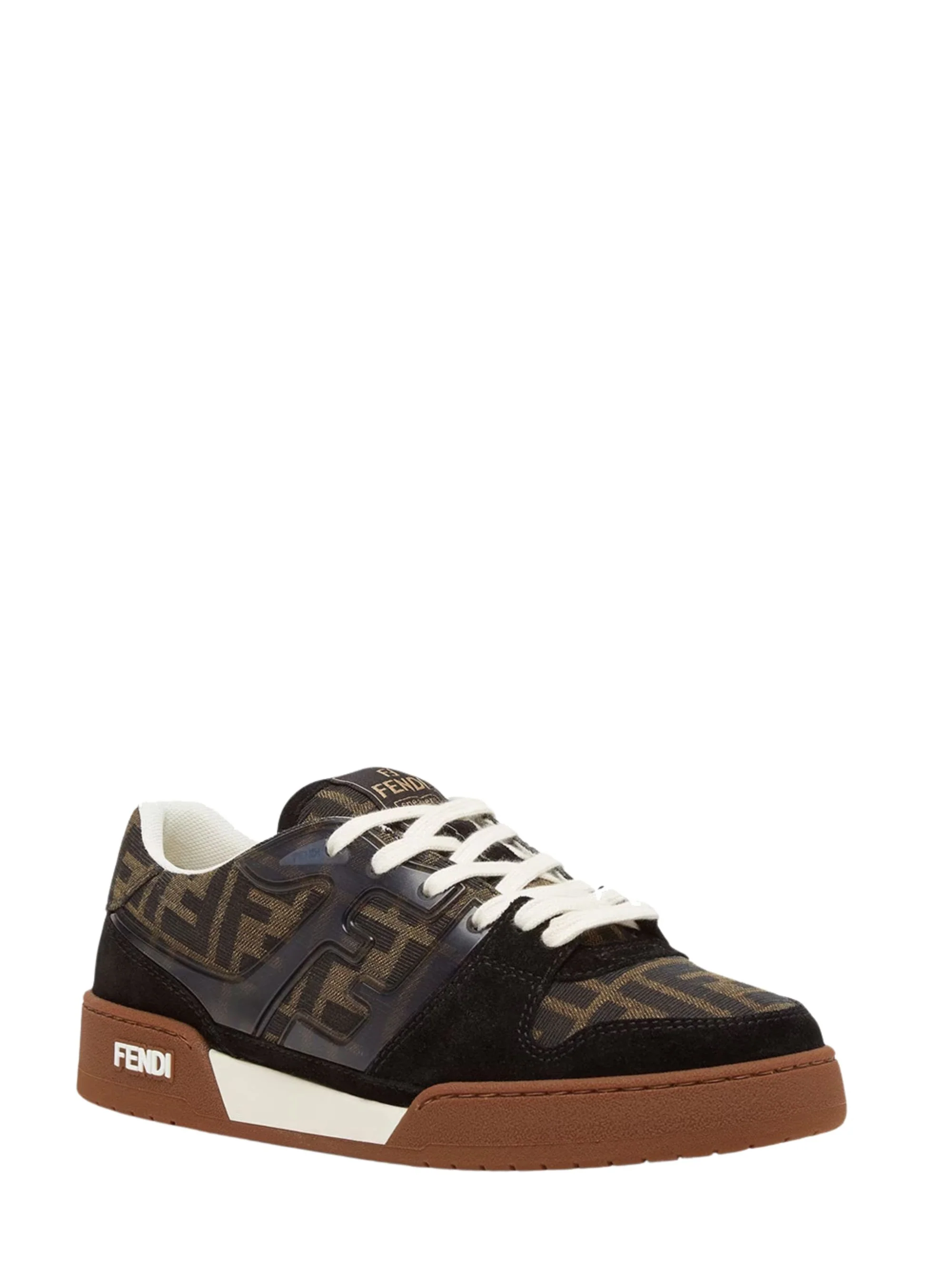 Fendi Match Lace-up Trainers - Image 2