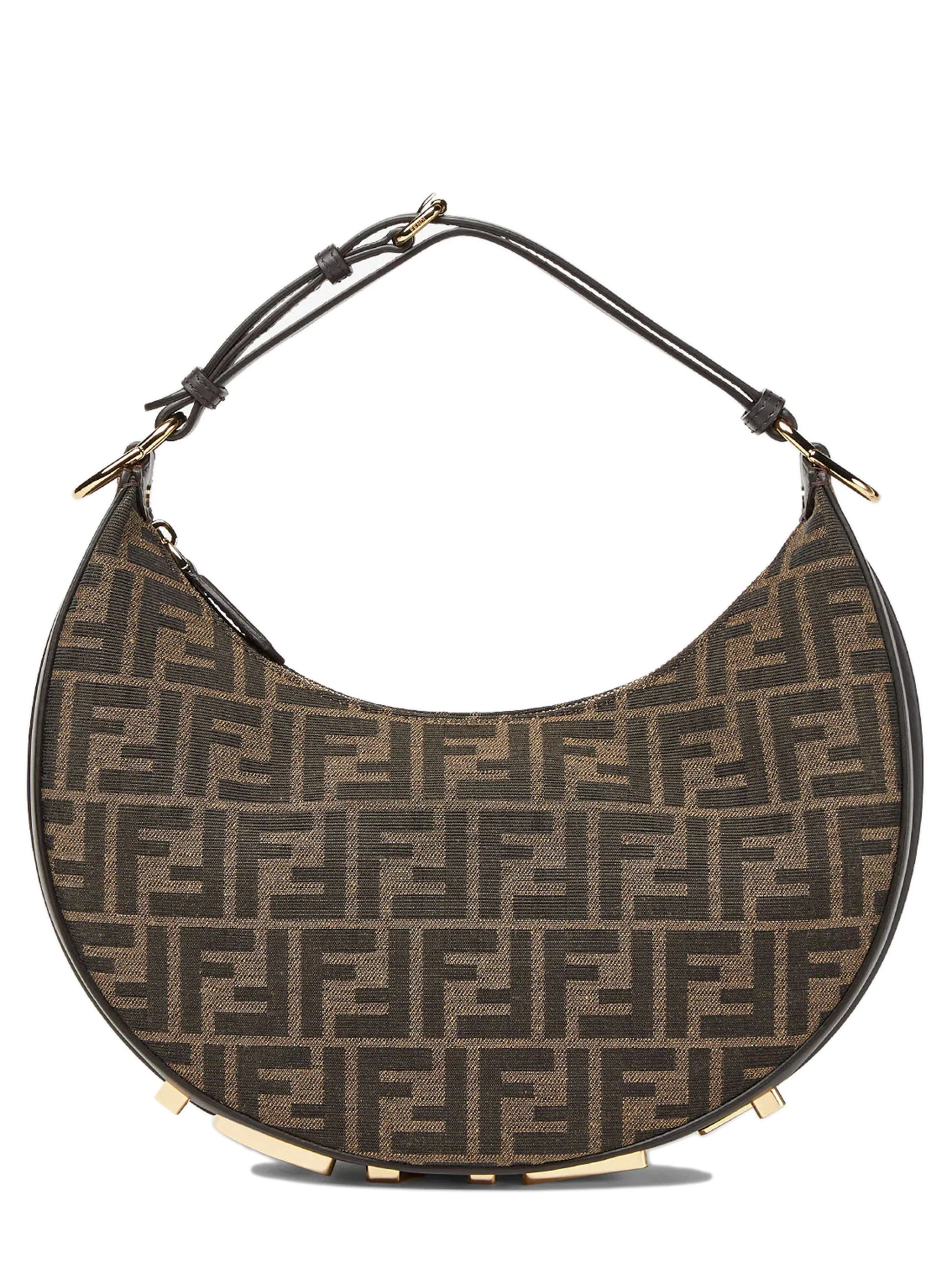 Fendi Mini Chic FF Motif Bag - 24.5 cm Height