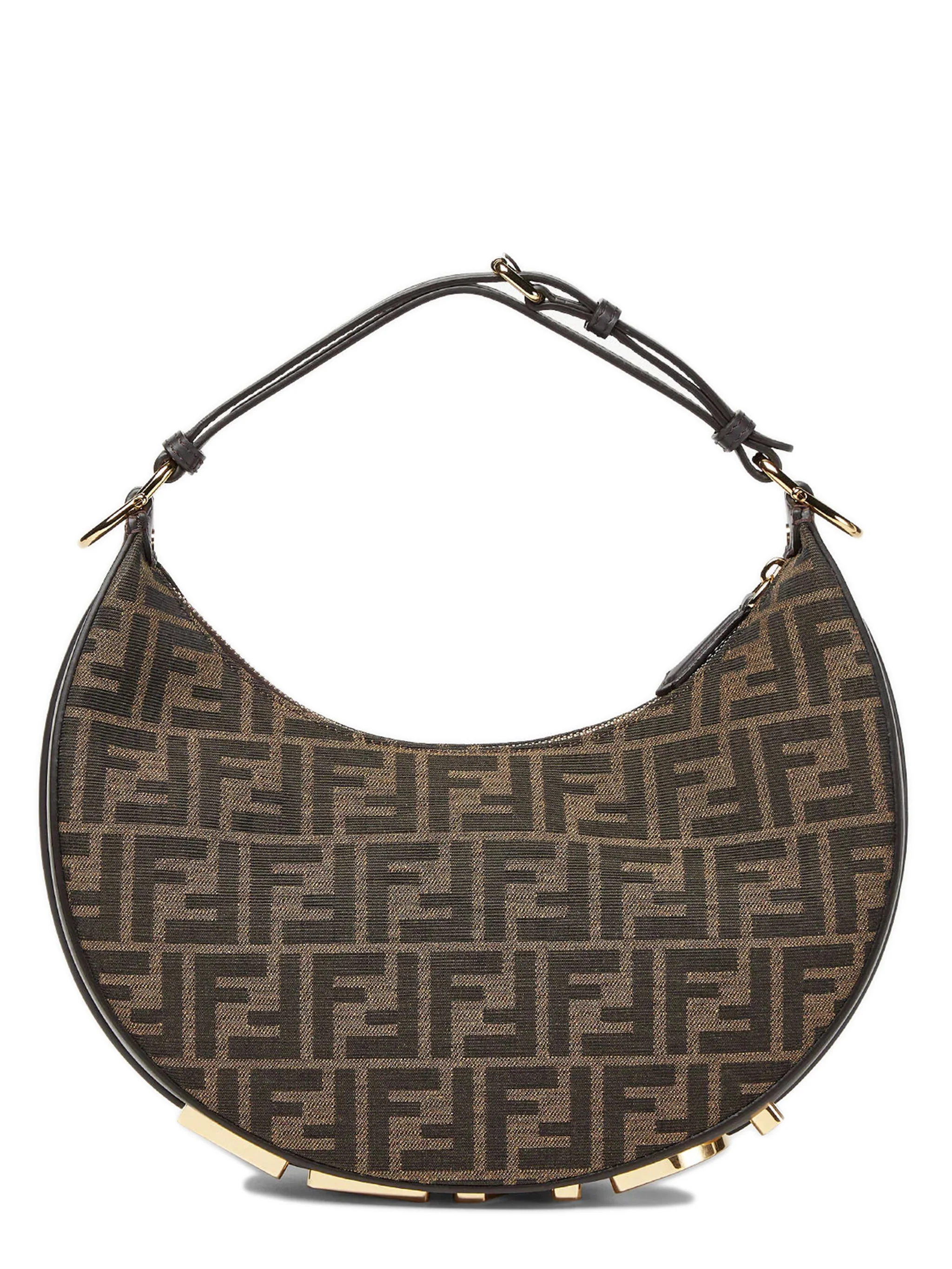 Fendi Mini Chic FF Motif Bag - 24.5 cm Height - Image 3