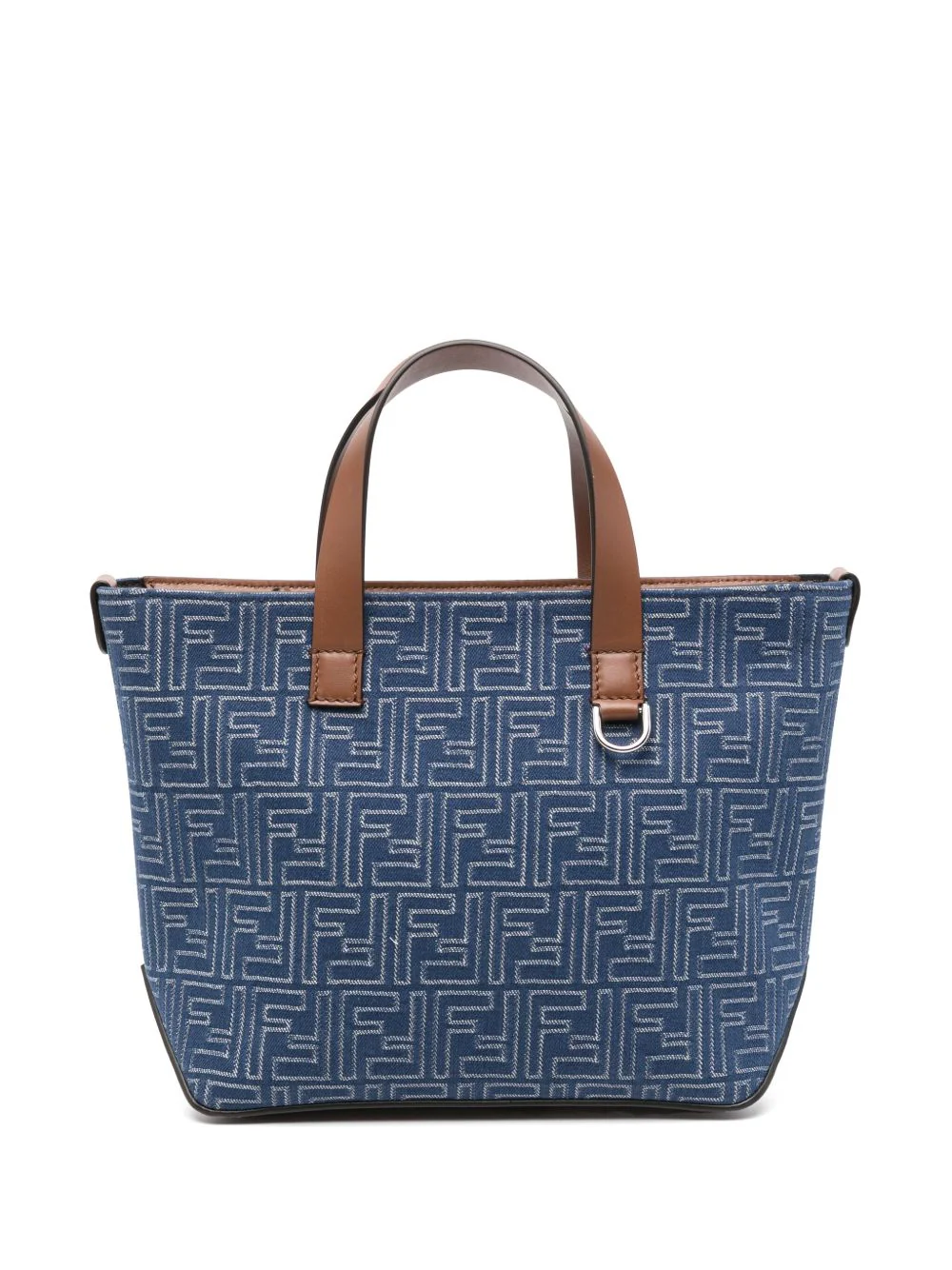 Fendi Mini Jacquard Tote Bag - 20.5 cm x 29.5 cm