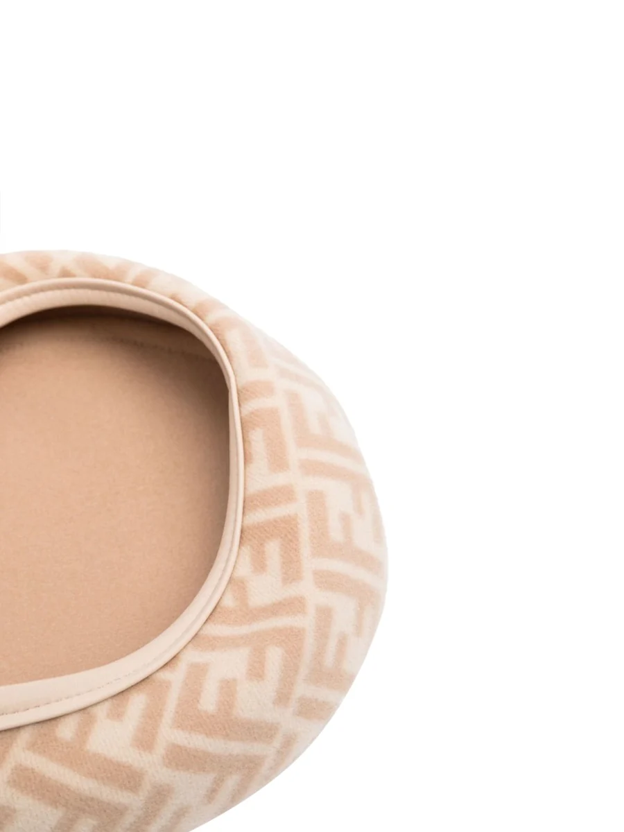 FENDI Reversible FF Beret for Kids - Image 2