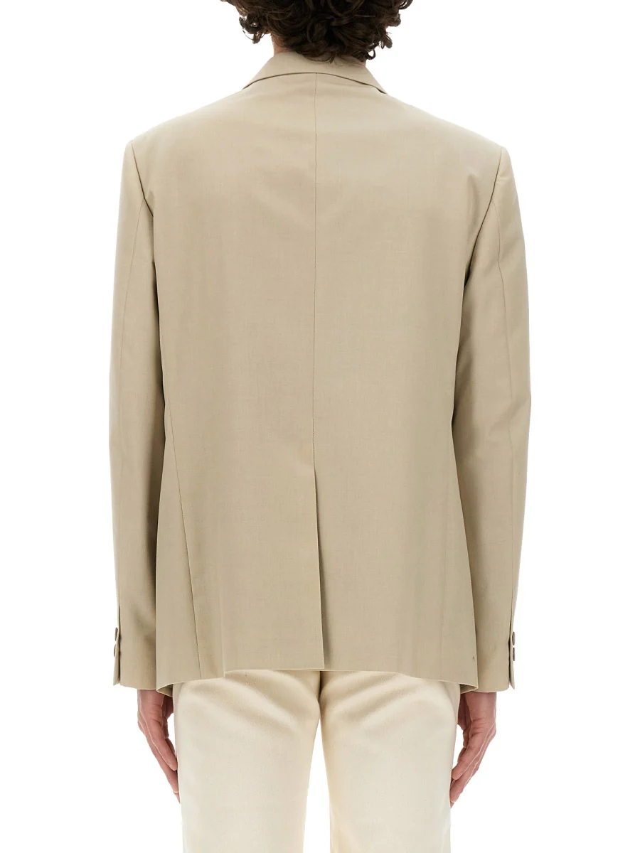 FENDI SINGLE-BREASTED WOOL SUIT JACKET - Image 3