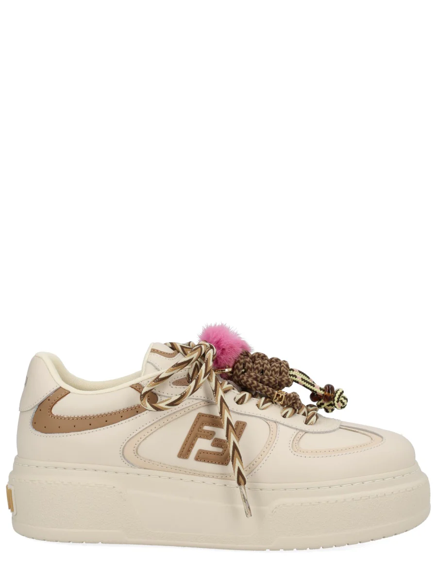 Fendi Stylish Women's Leather Sneakers