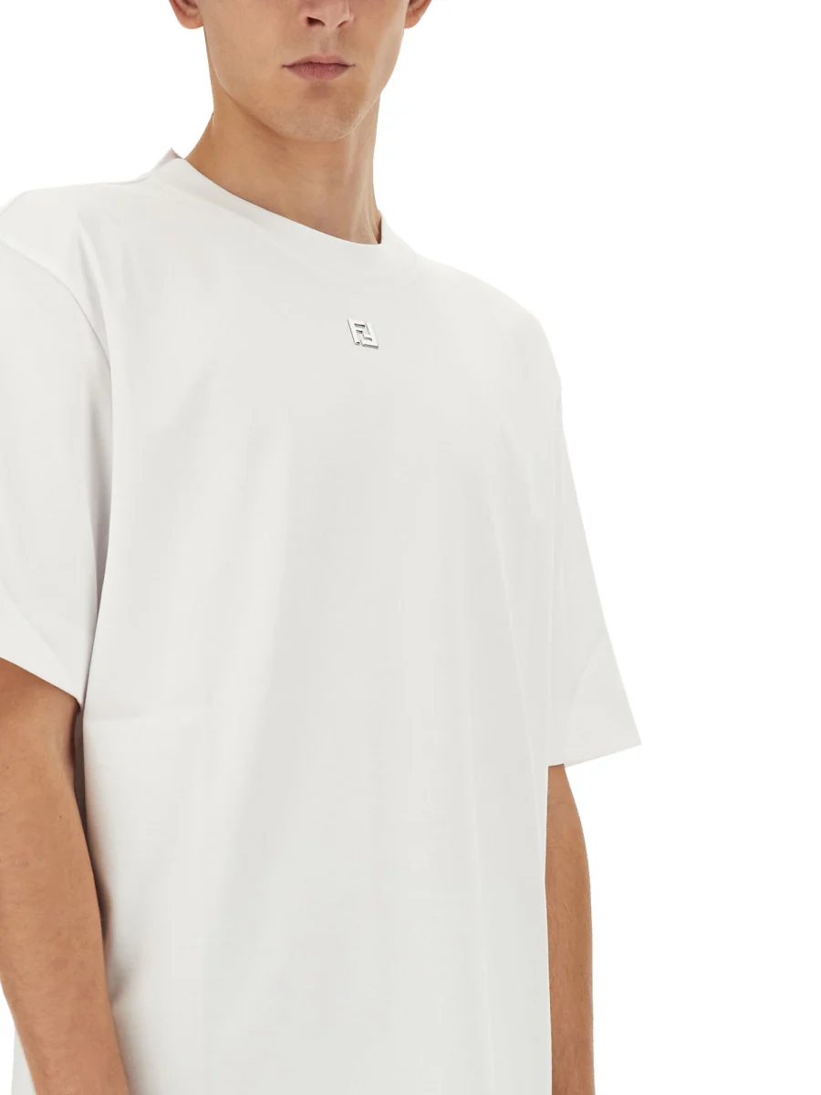 FENDI T-Shirt Cotton - Image 7