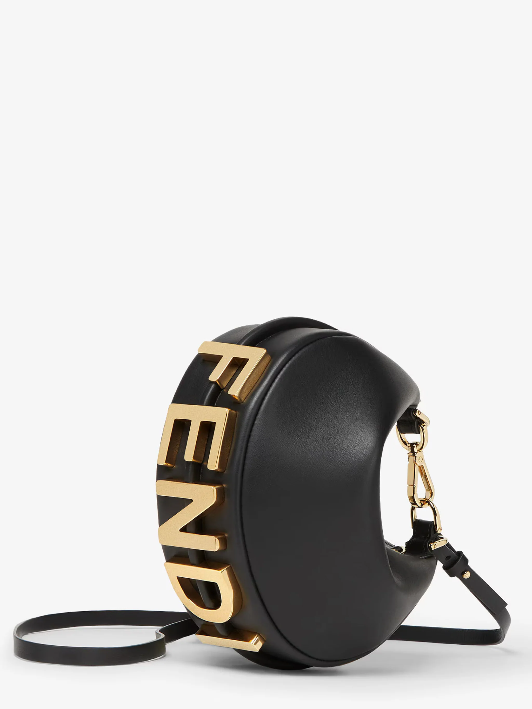 Fendi Vintage Mini Metal Lettering Bag - Image 2