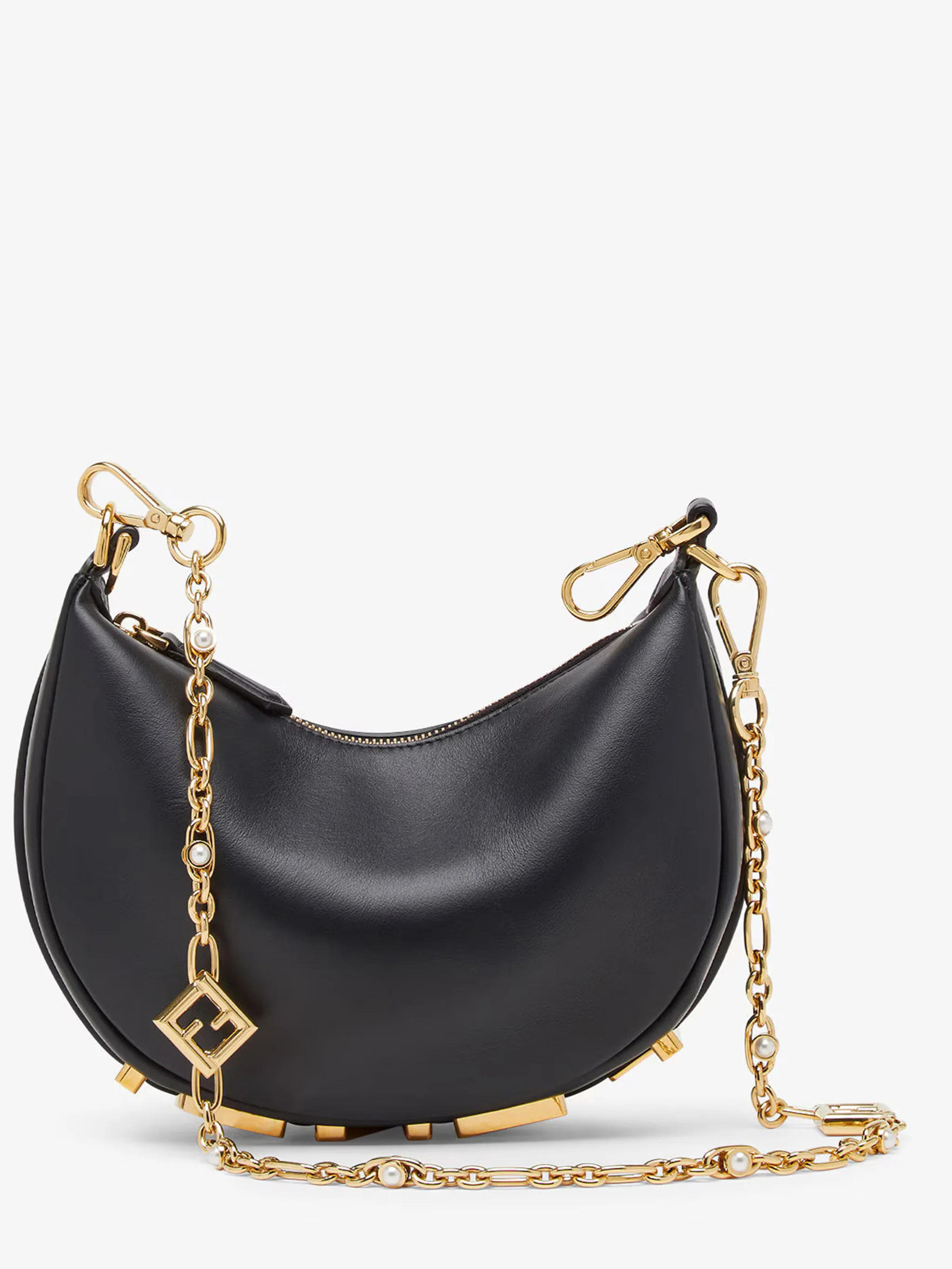 Fendi Vintage Mini Metal Lettering Bag - Image 5