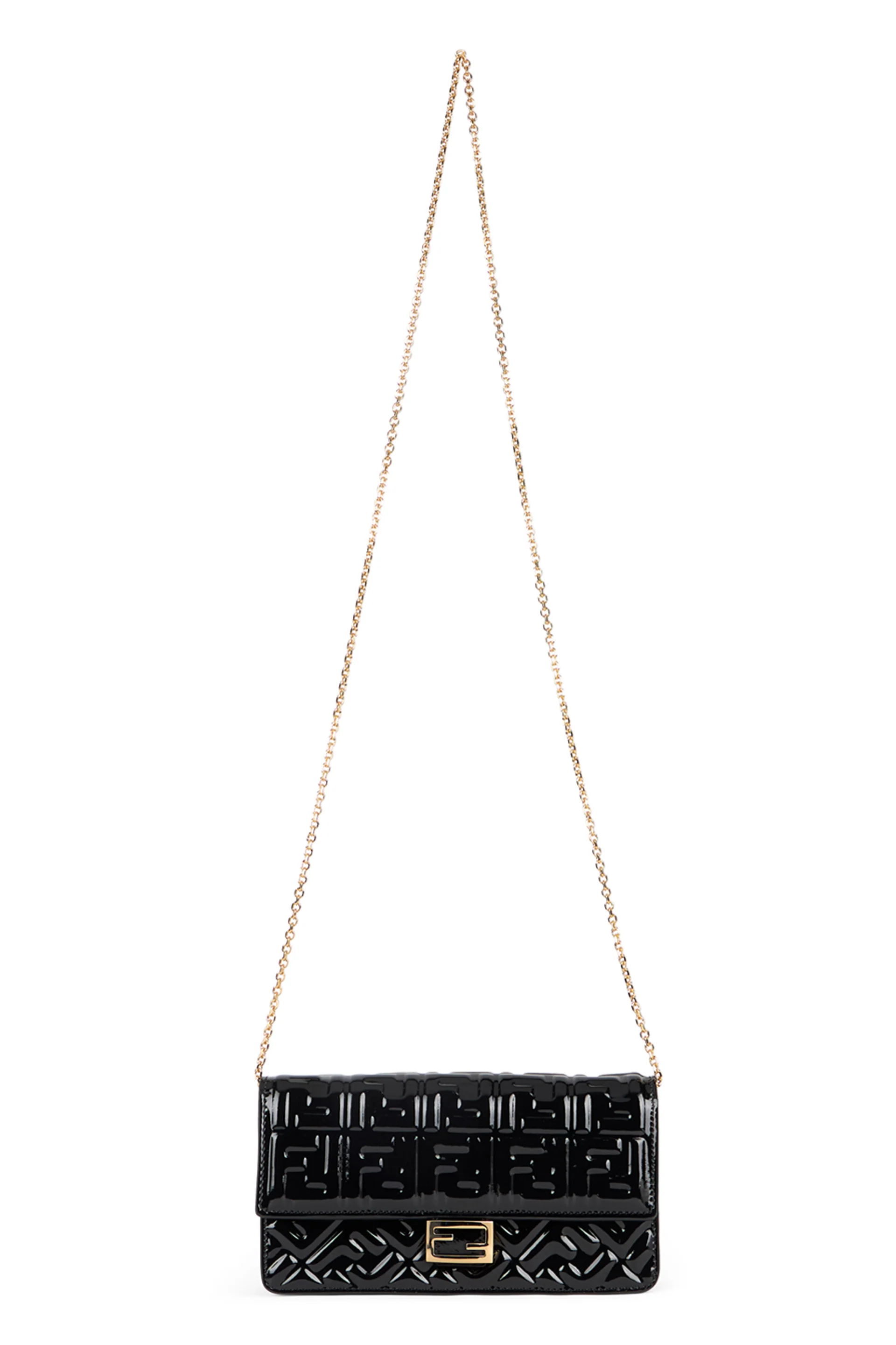 Fendi Wallet on Chain Baguette Leather