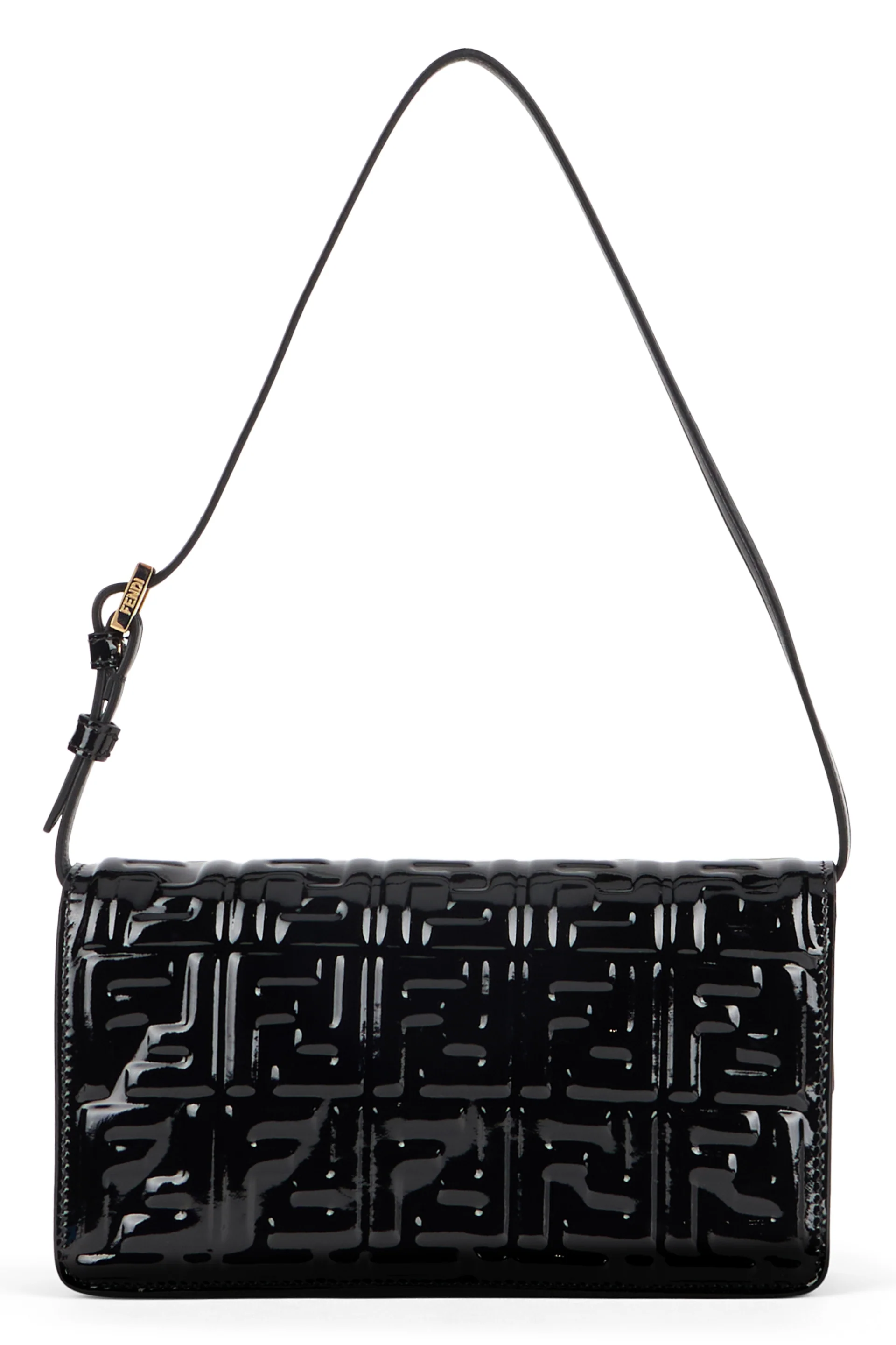 Fendi Wallet on Chain Baguette Leather - Image 4