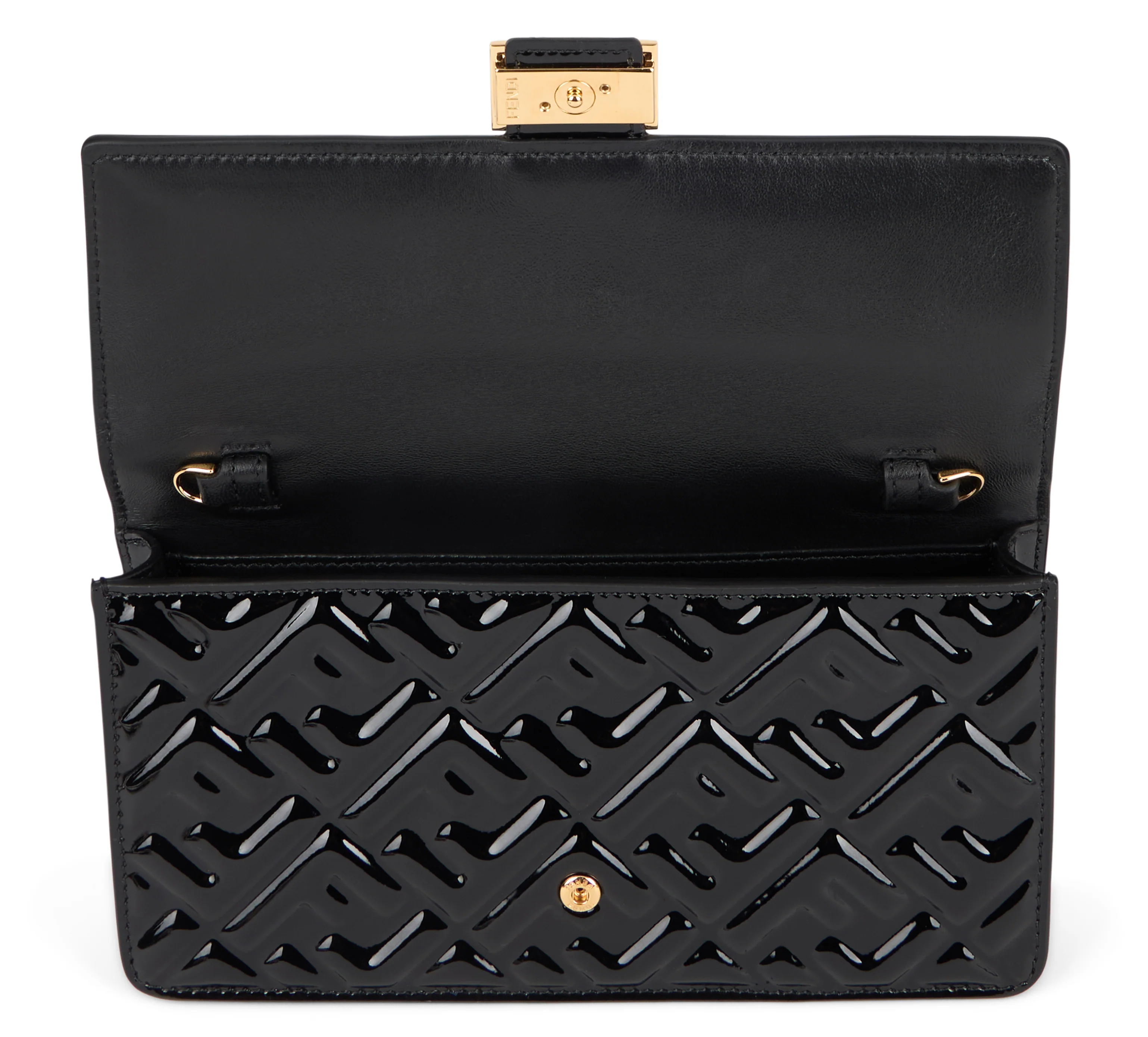 Fendi Wallet on Chain Baguette Leather - Image 5