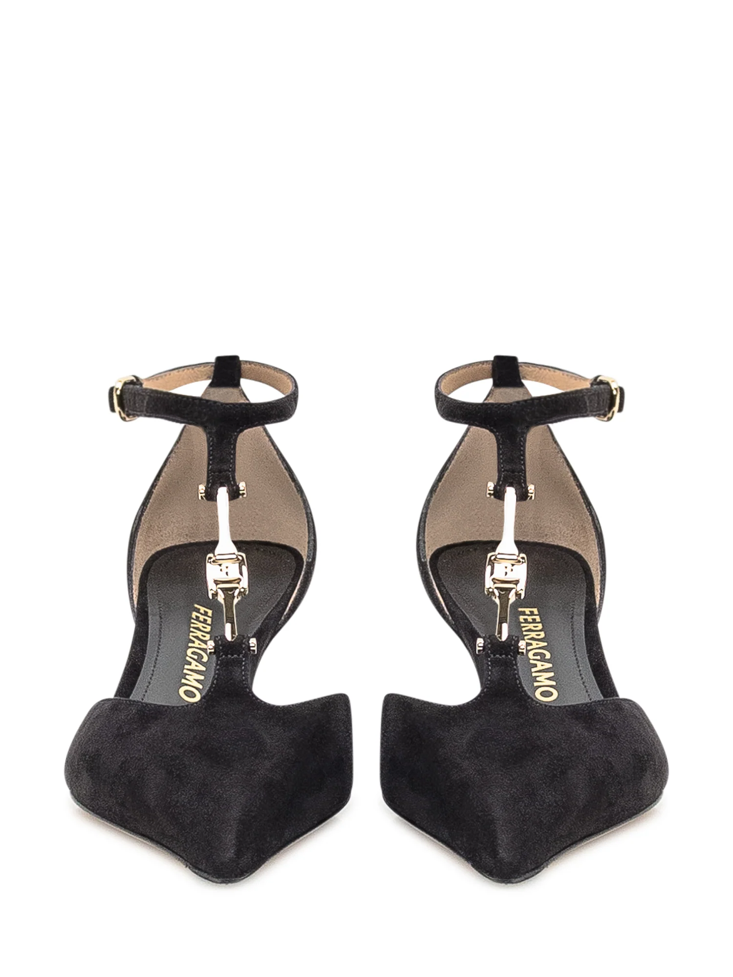 Ferragamo Classic Leather Heels - Image 2