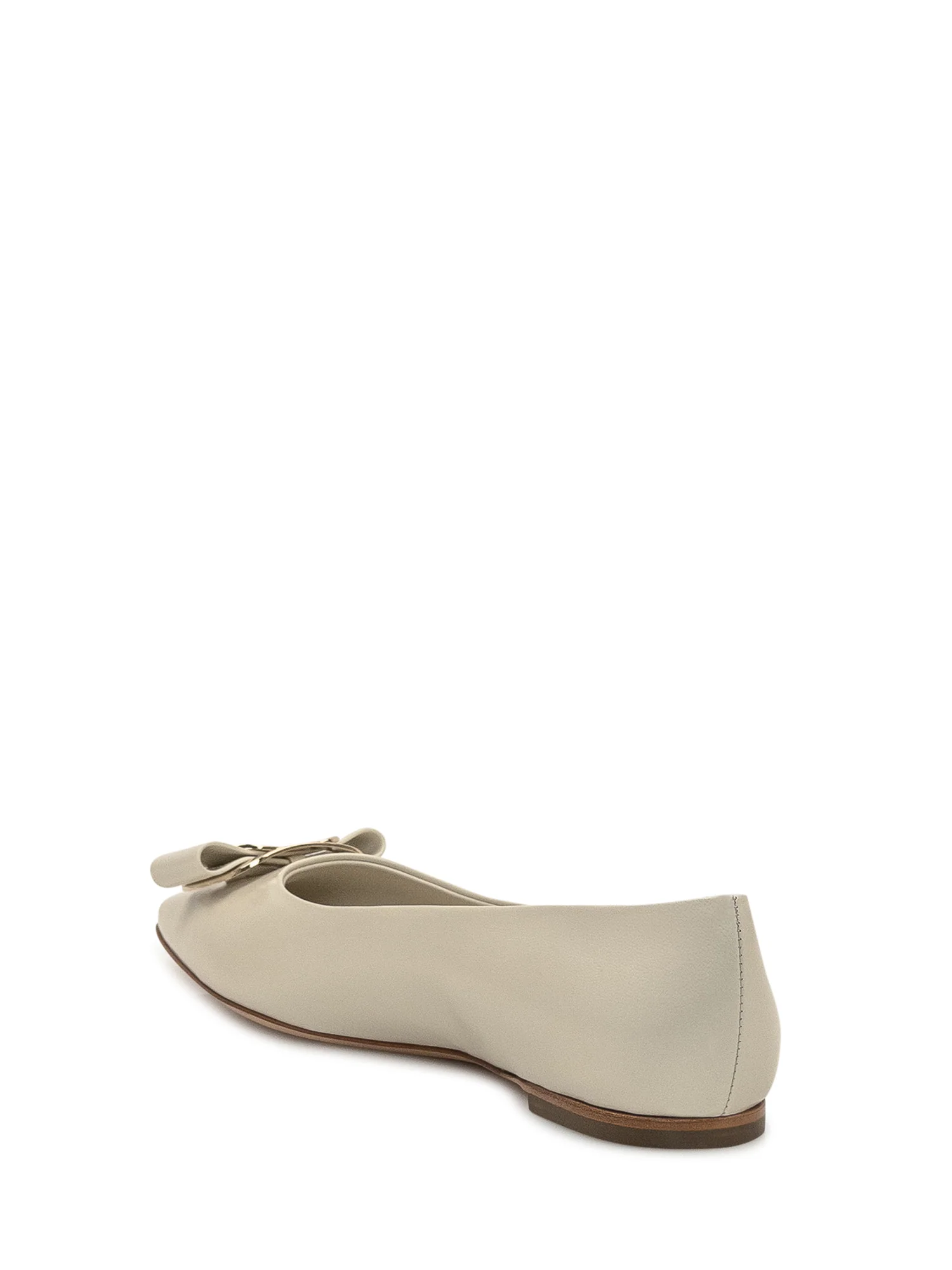 Ferragamo Elegant Mini Ballerina Flats - Image 3