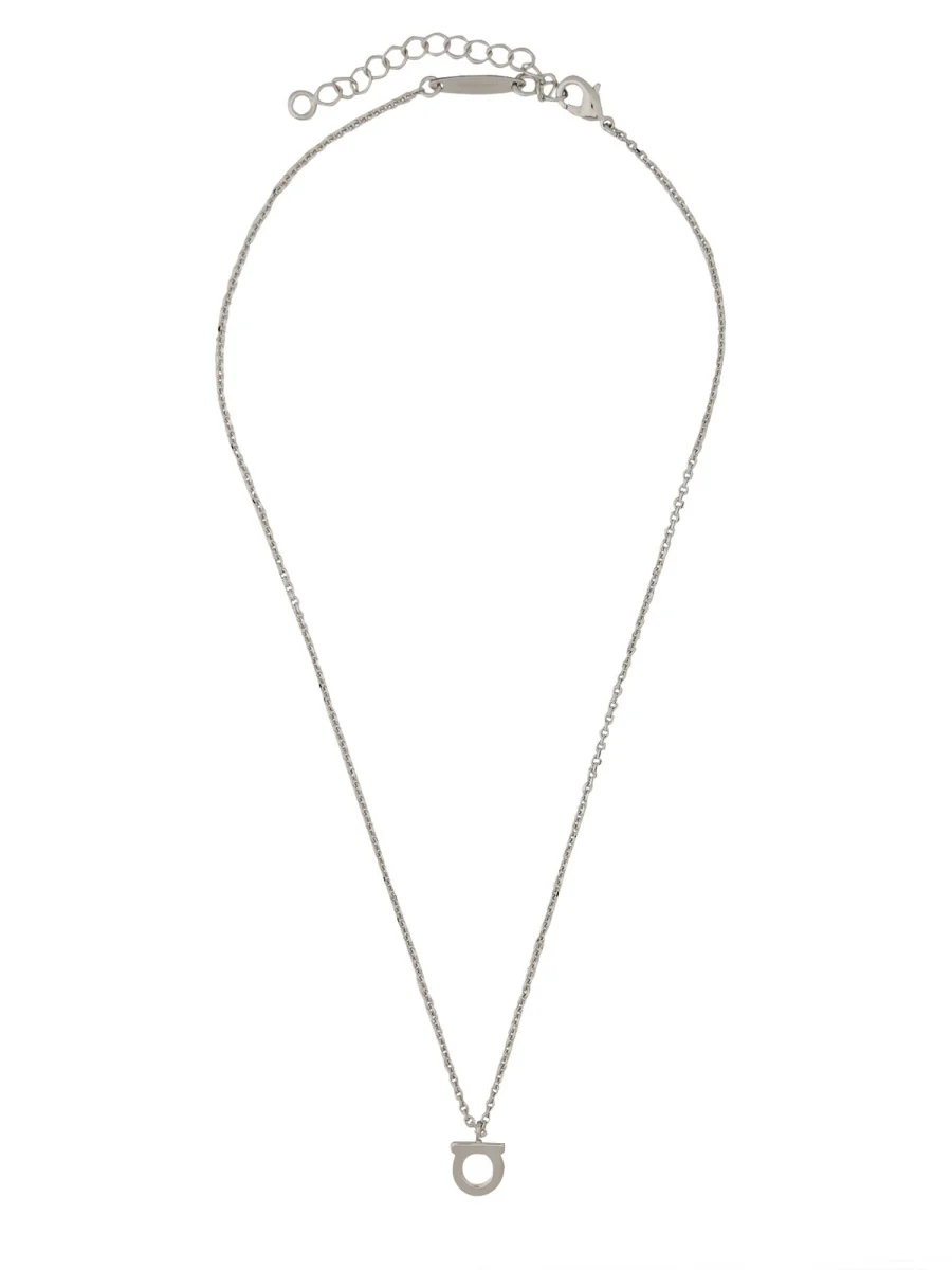 FERRAGAMO Gancini Crystals Necklace (S) - Image 3