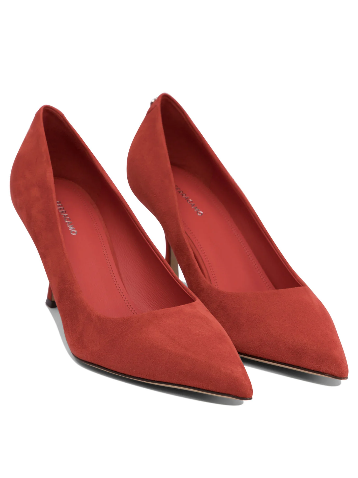 FERRAGAMO Ghilly Appliquéd Satin Sandals - Image 7