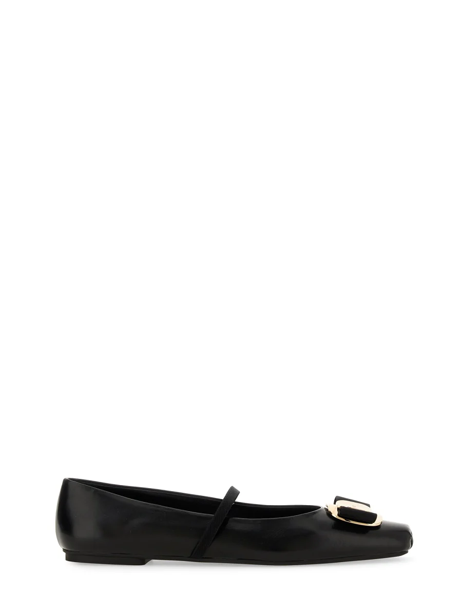 FERRAGAMO Leather Flats - Image 3
