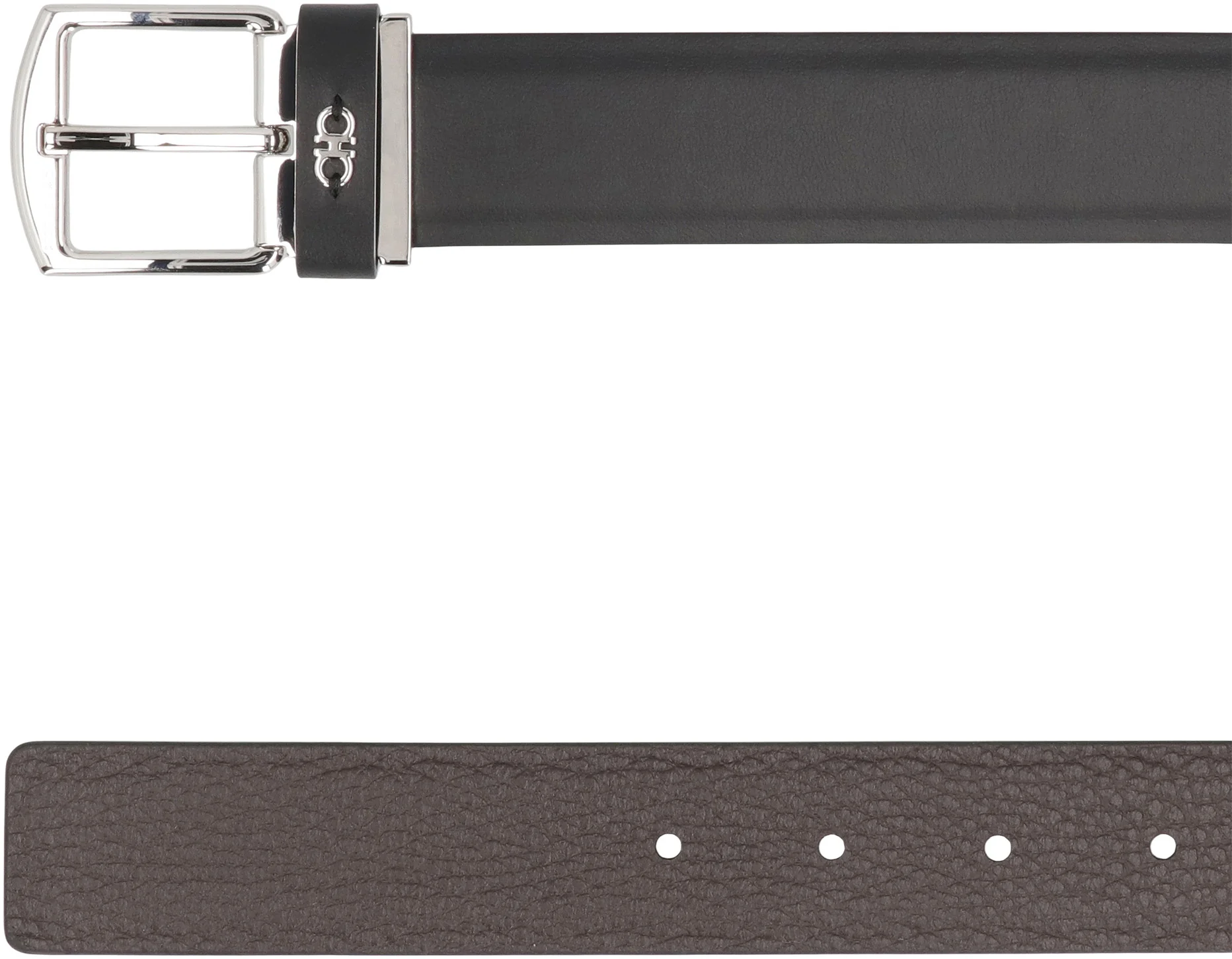 FERRAGAMO Men's Reversible Belt (Pre-cutting) - Image 4