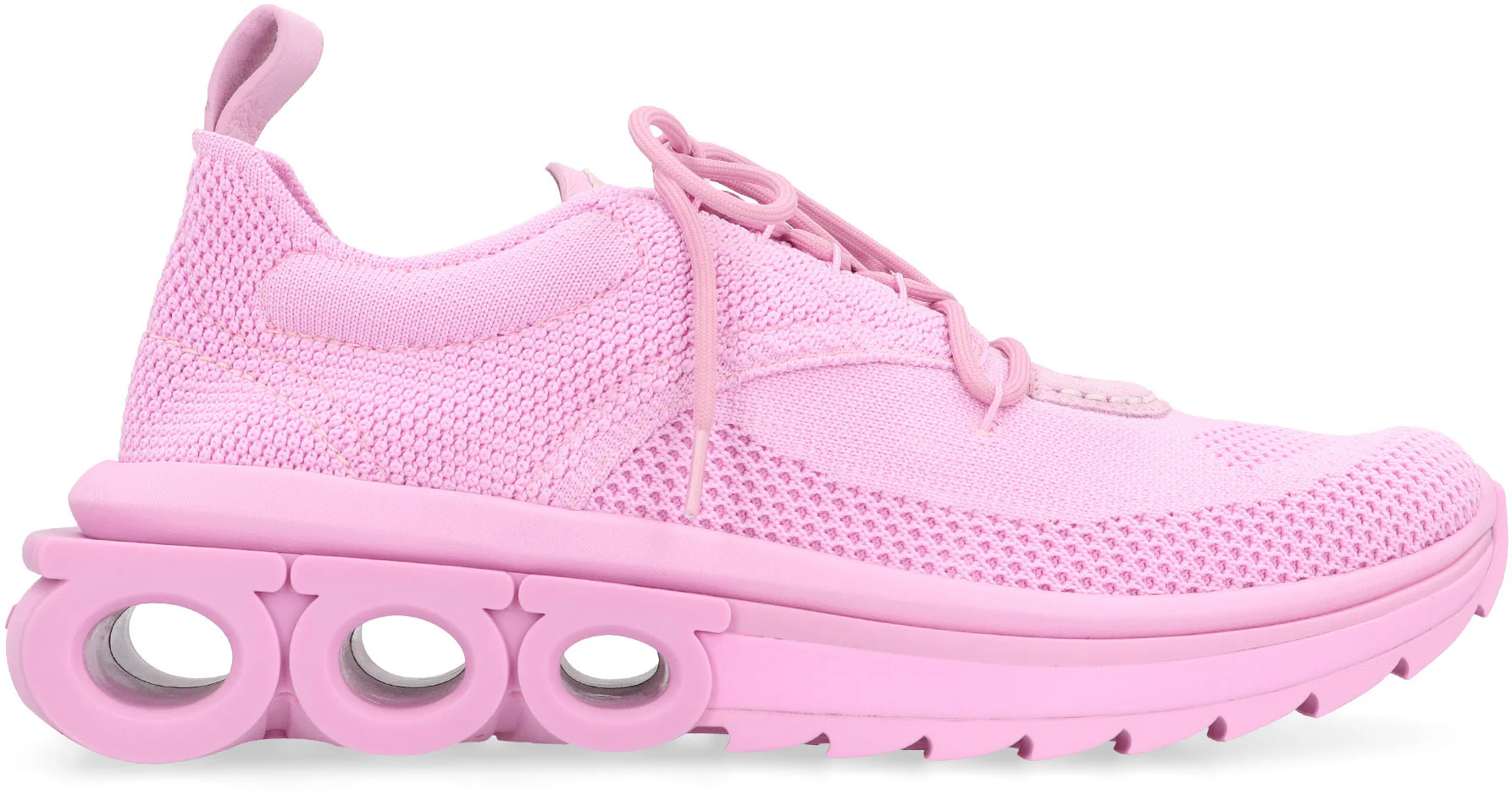 FERRAGAMO Nima Technical Knit Running Sneakers - Image 2