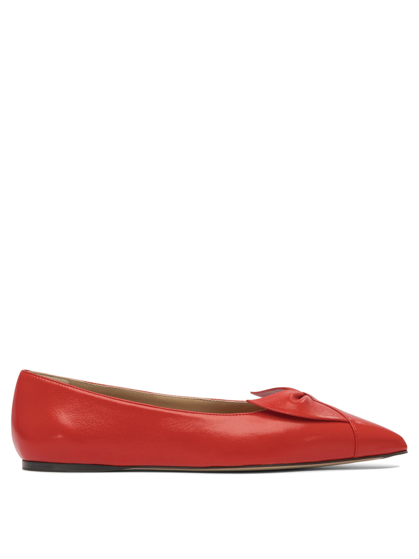 FERRAGAMO Soft Bow Ballet Flat
