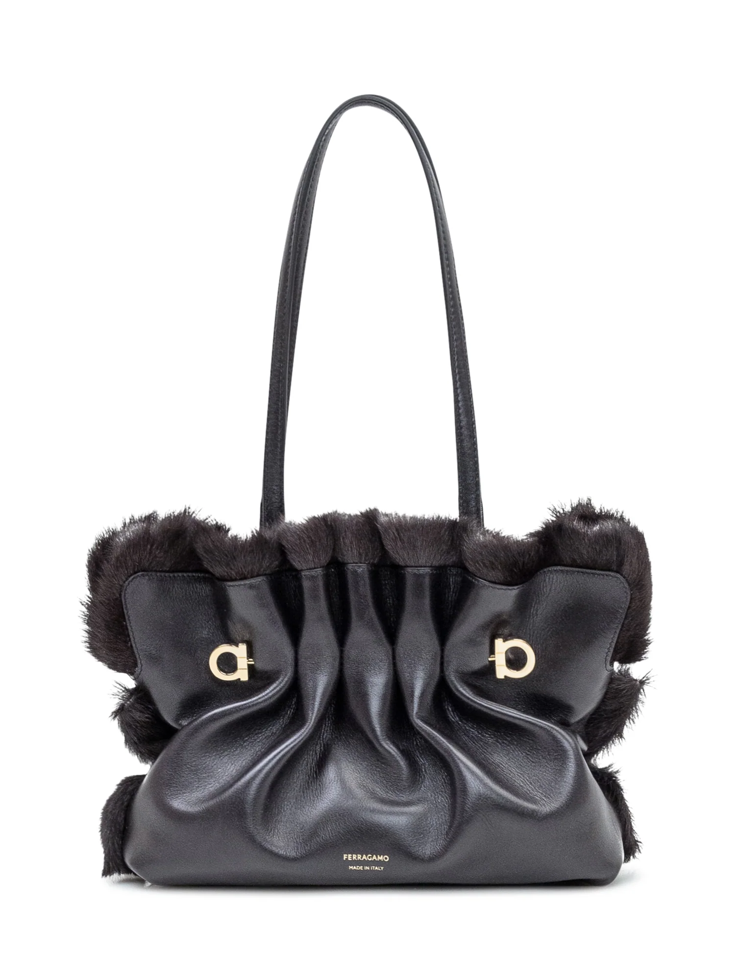 Ferragamo Soft Leather Tote Bag - Mini Size