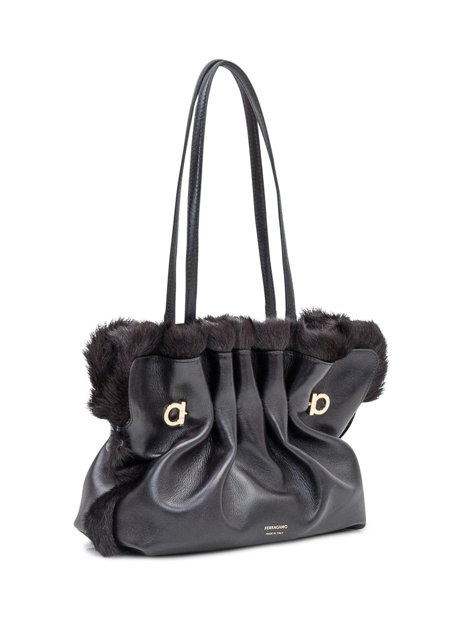 Ferragamo Soft Leather Tote Bag - Mini Size - Image 3