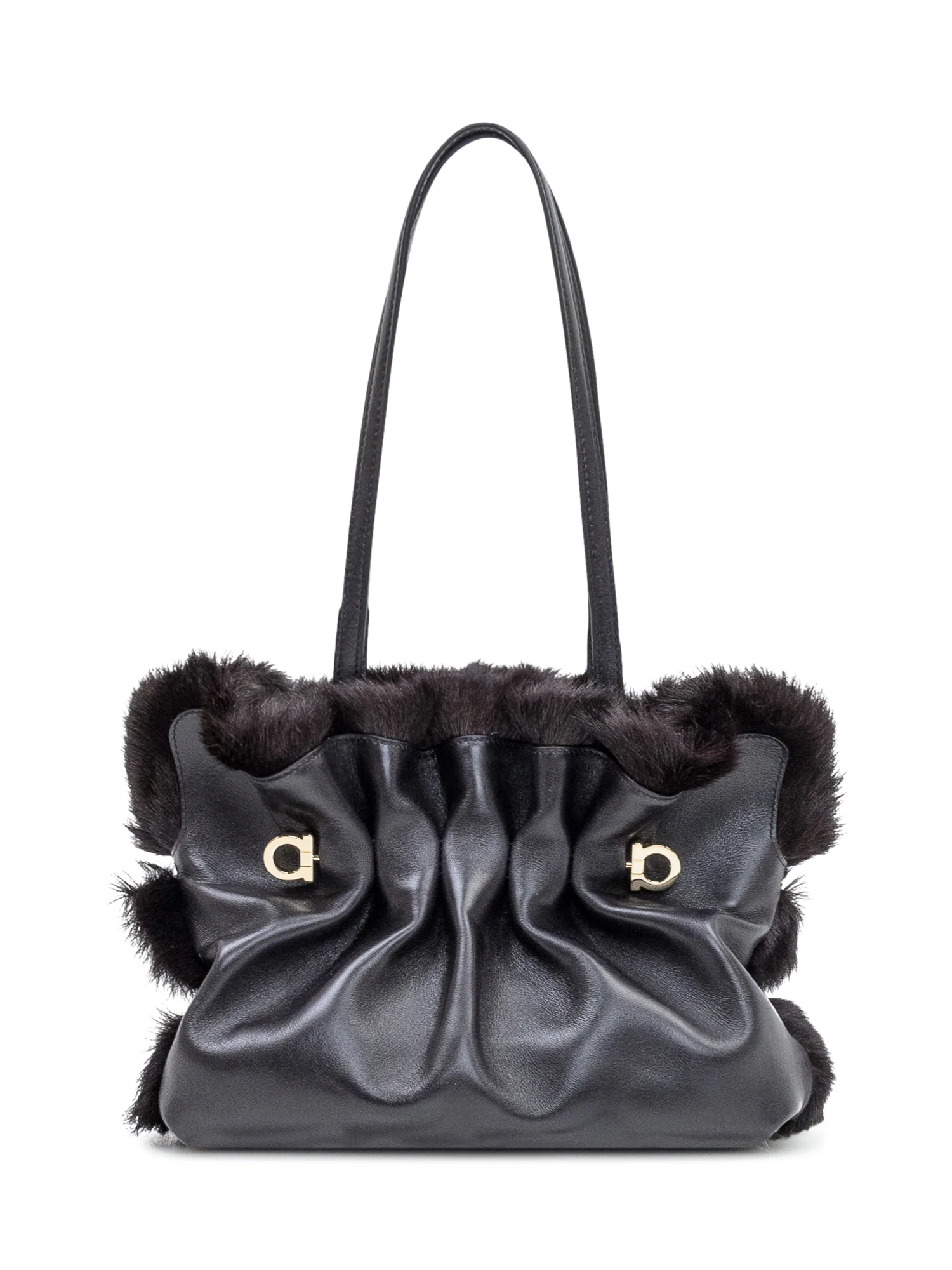 Ferragamo Soft Leather Tote Bag - Mini Size - Image 4