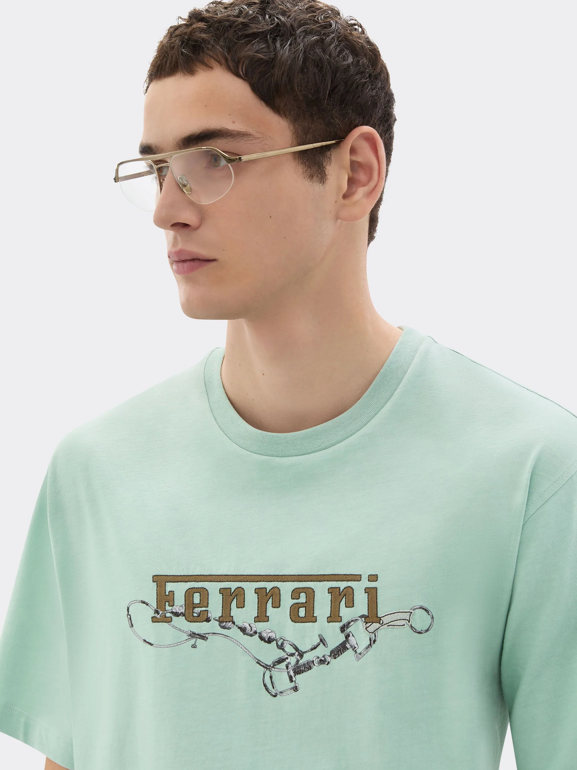 Ferrari Futuristic Style Mini Tee for Men - Image 5