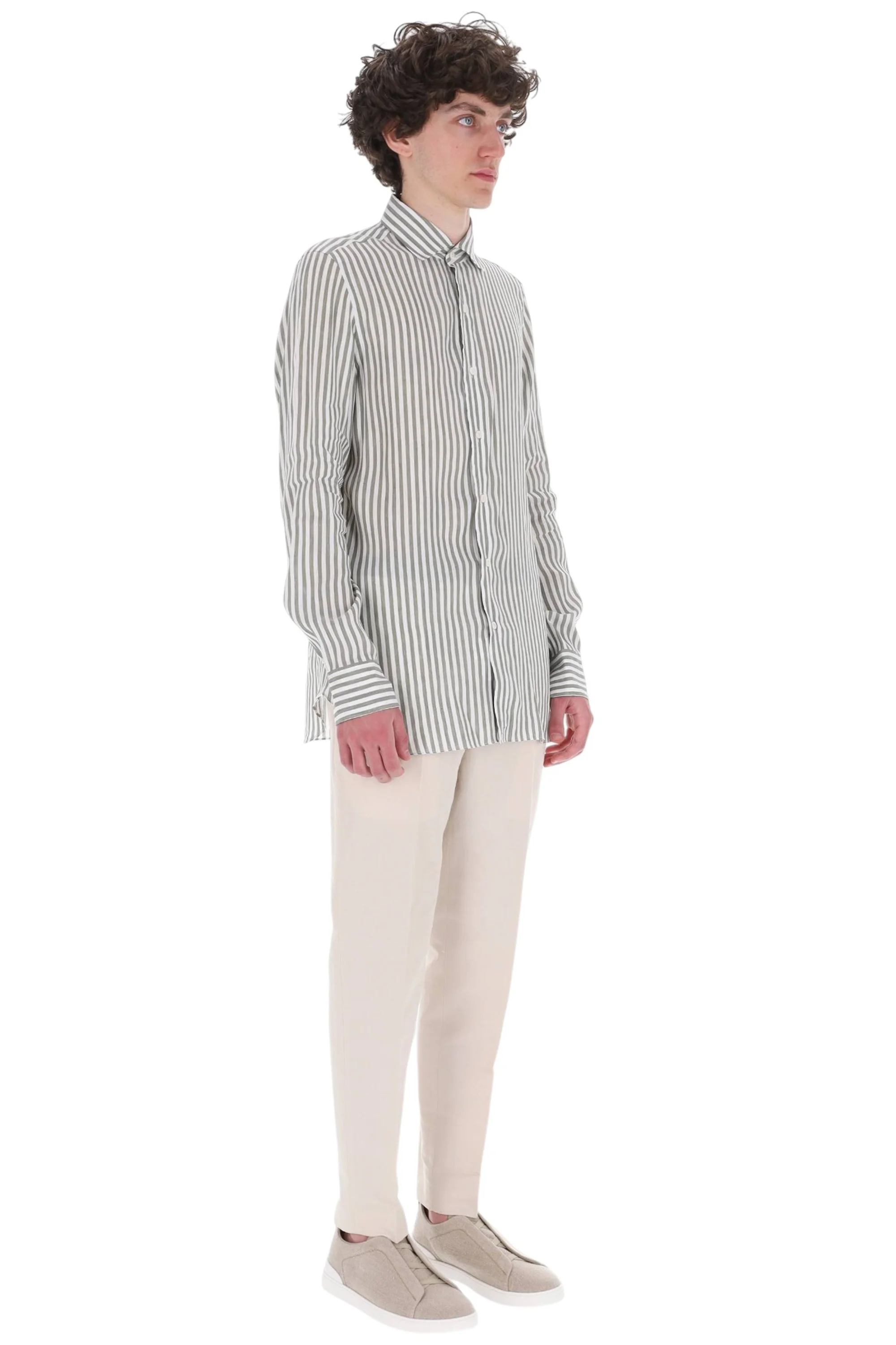 Finamore Men's Classic Mini Shirt for P26 Season - Image 3