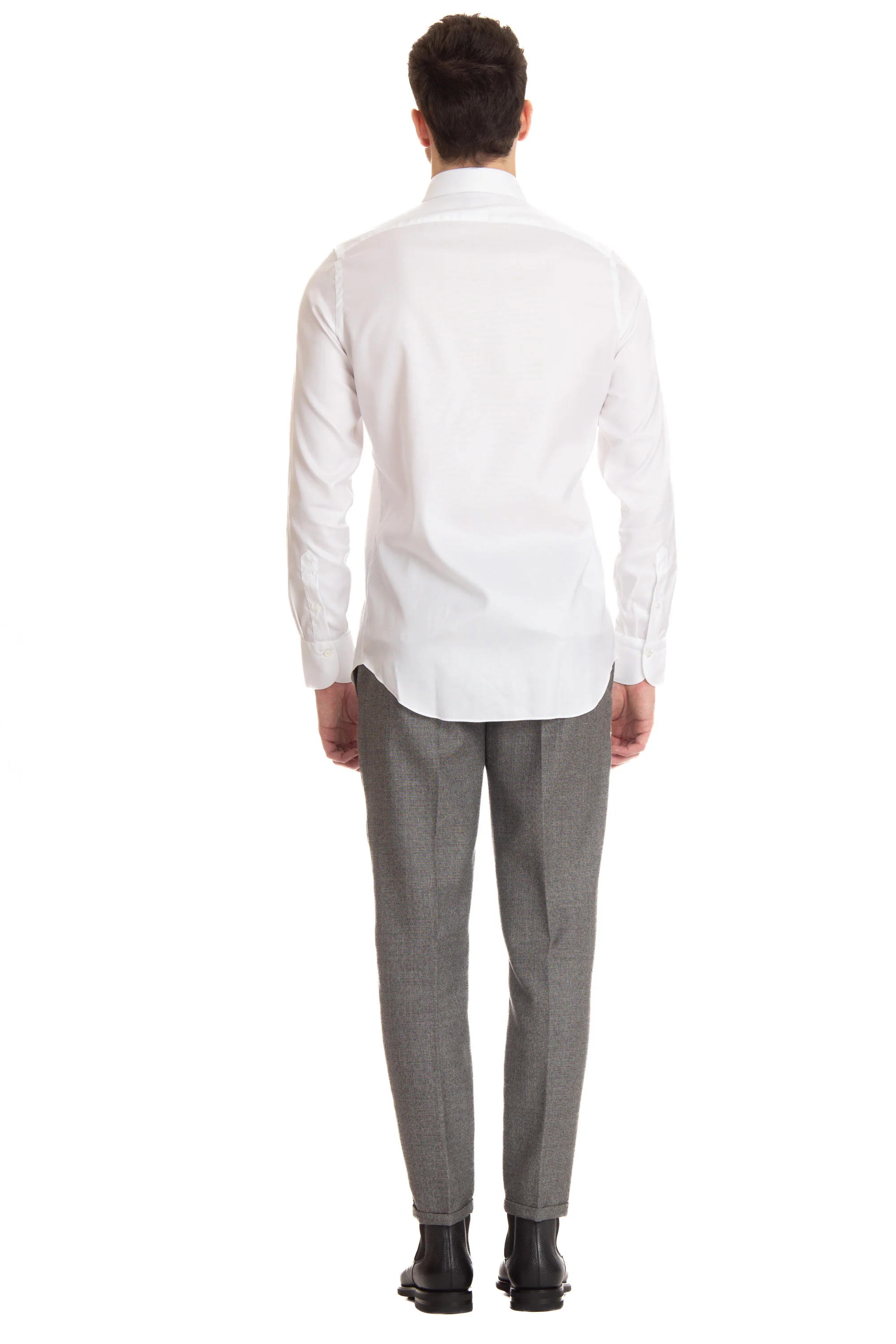 Finamore Mini Classic Button-Up Shirt for Men - Image 3